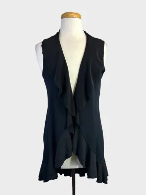 ALIZA | New Zealand | vest | size 12 | open front | 100% wool | made in New Zealand