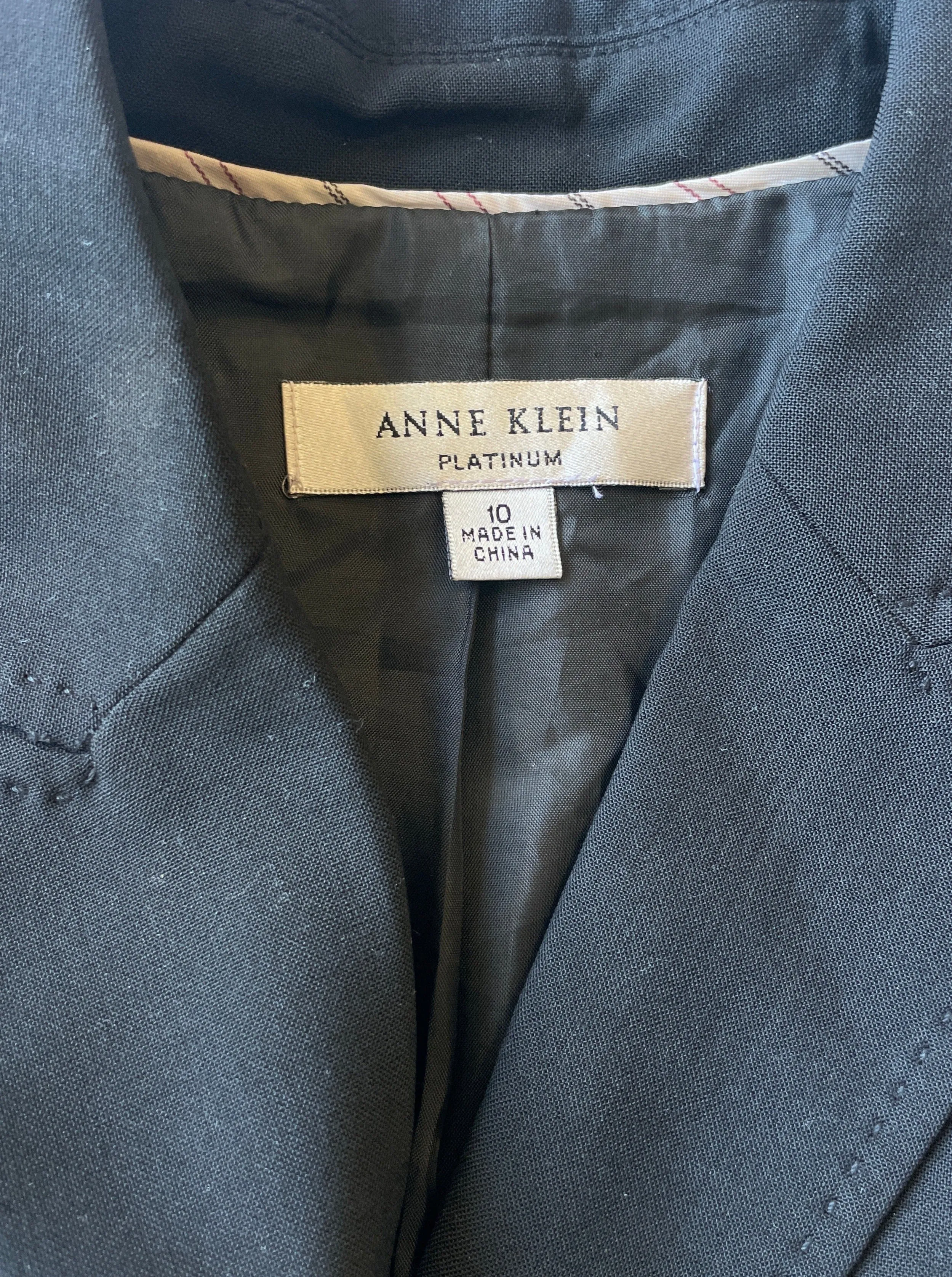 Anne Klein | New York | jacket | size 10 | single breasted