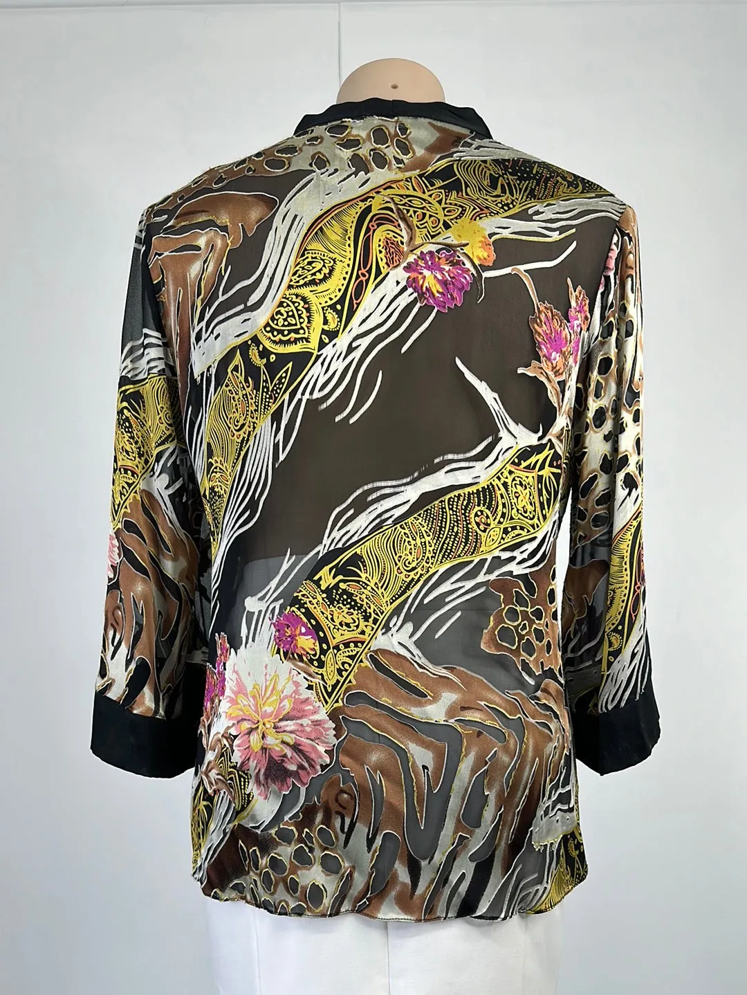 Anthea Crawford | jacket | size 16 | tie front | made in Australia 🇦🇺