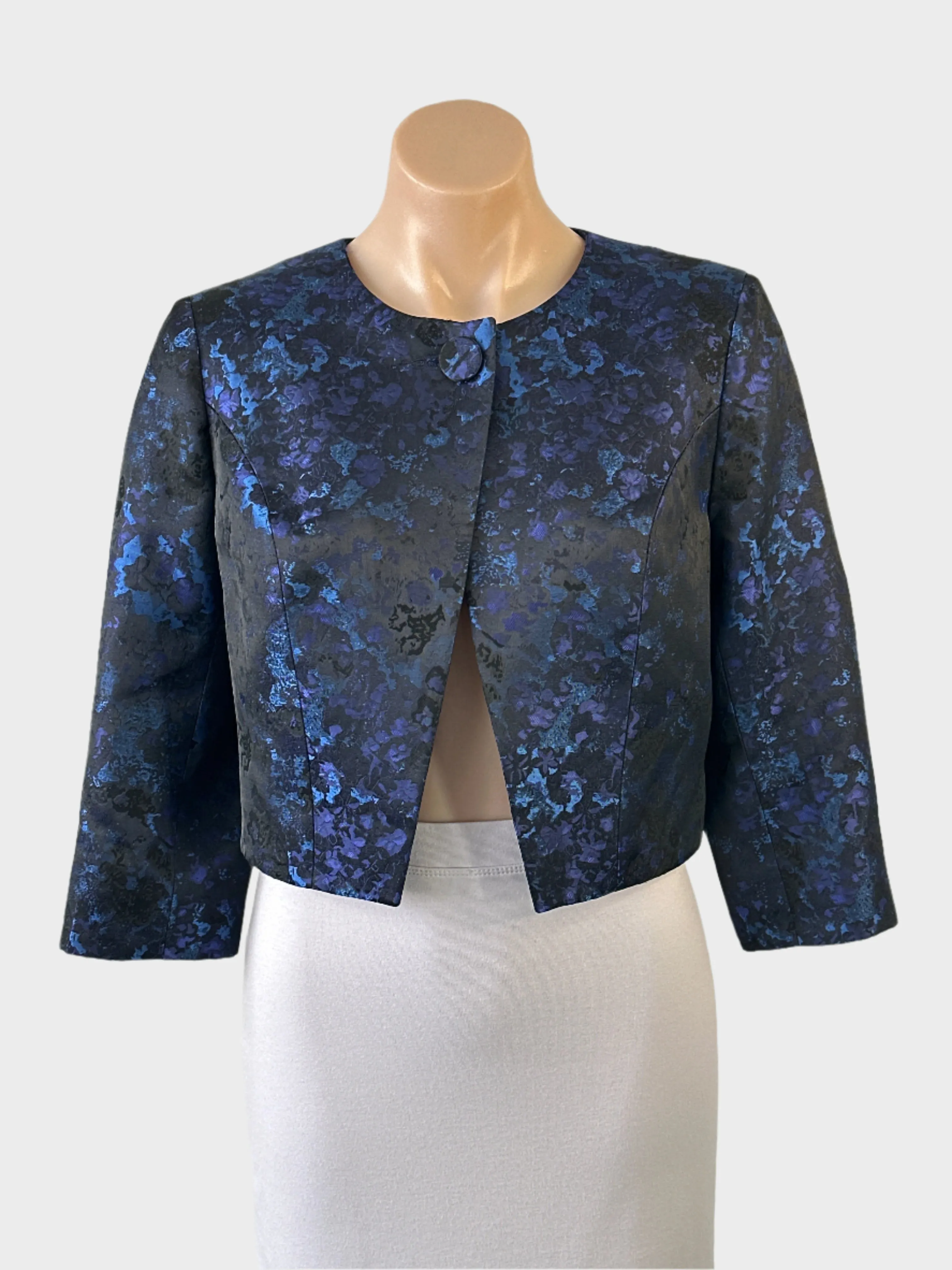 Anthea Crawford | jacket | size 8 | single breasted | made in Australia 🇦🇺