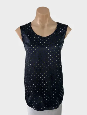 ARA | Germany | top | size 10 | sleeveless | 100% silk | made in Germany