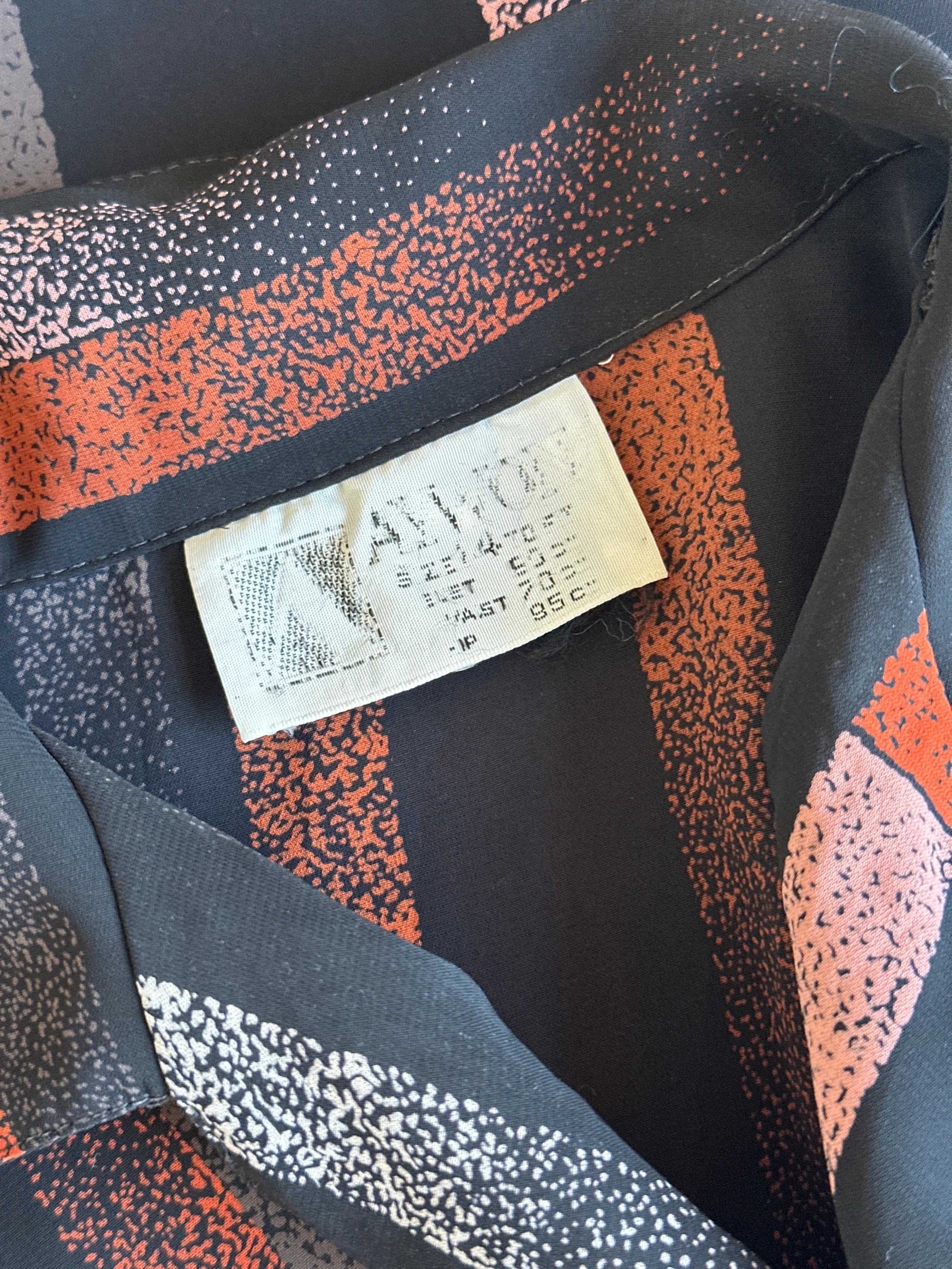 Aywon | vintage 70's | shirt | size 14 | long sleeve