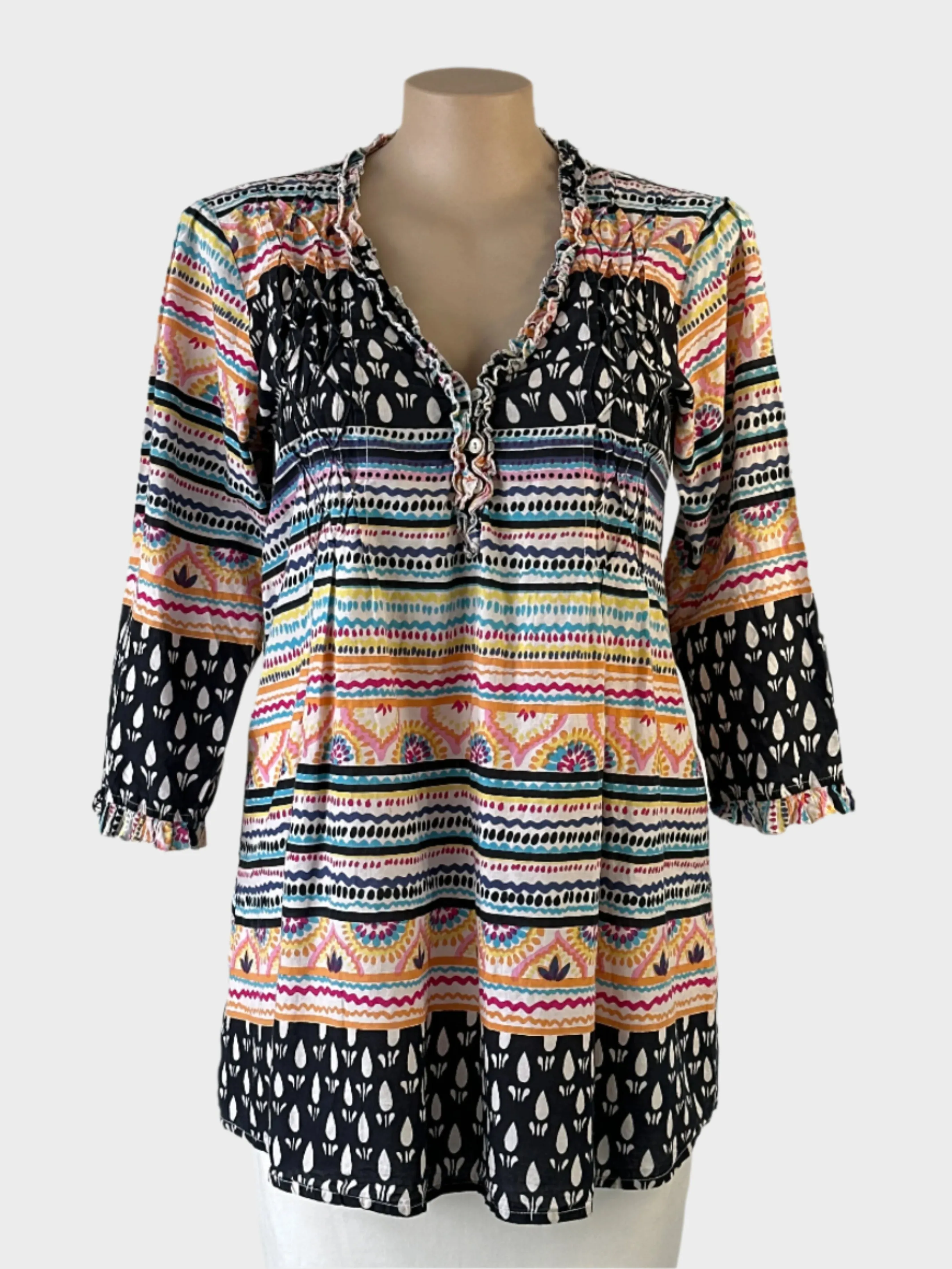 CAKE | top | size 14 | long sleeves | 100% cotton