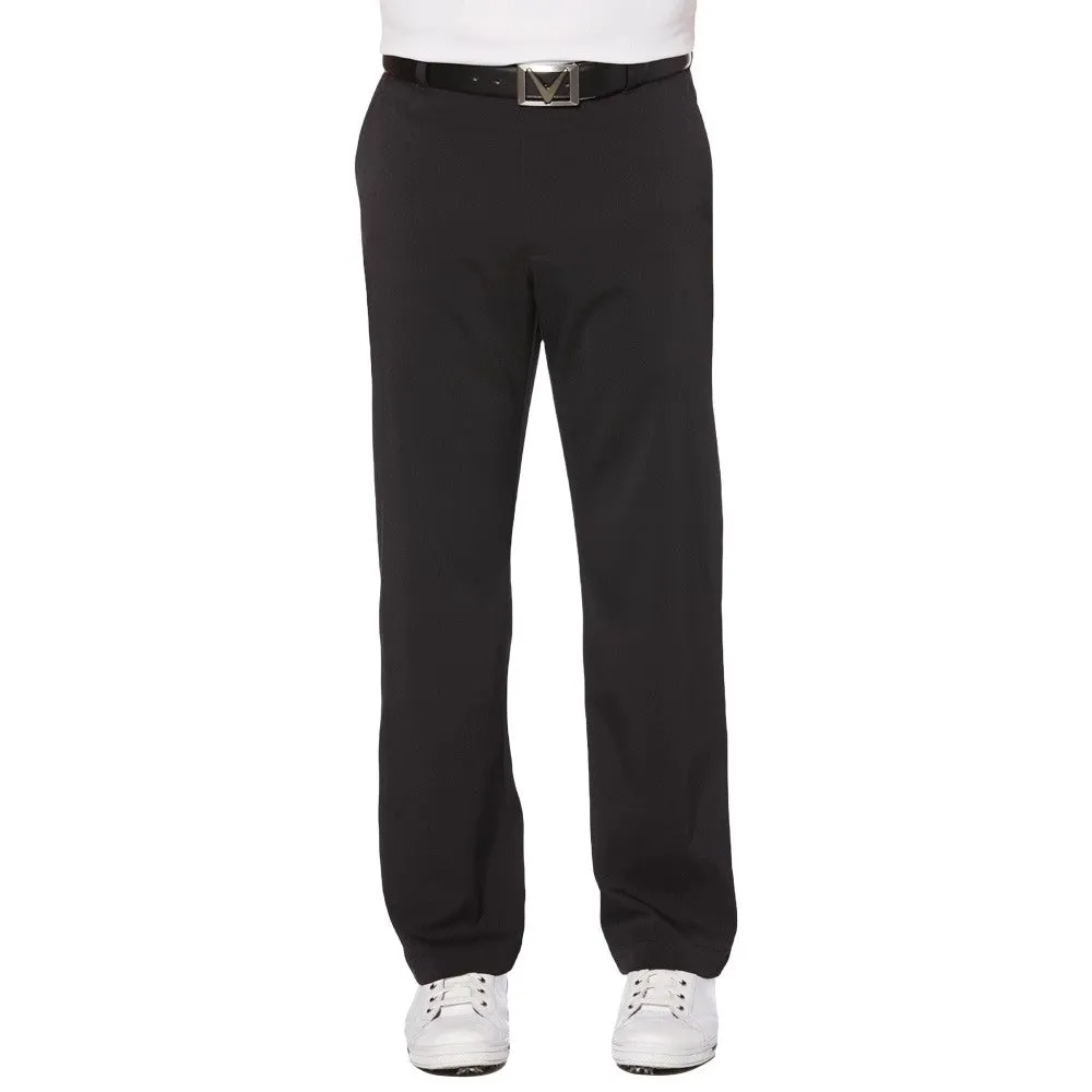 Callaway Classic Stretch Solid w/Active Waistband Golf Pants Caviar - SS25