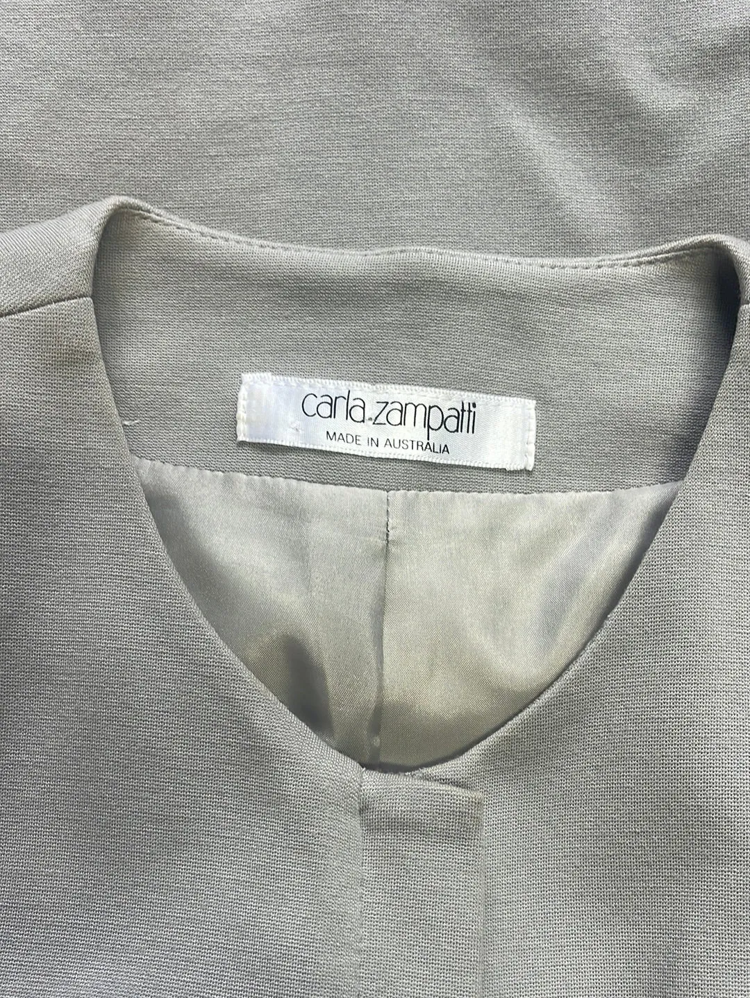 Carla Zampatti | jacket | size 10 | zip front | made in Australia 🇦🇺