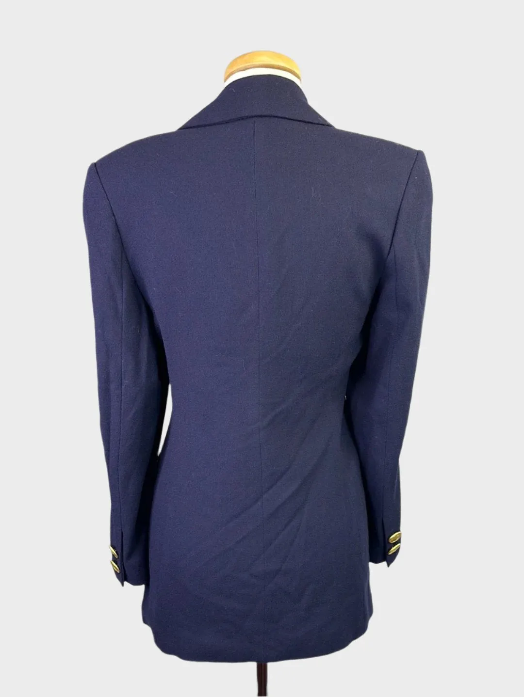Carla Zampatti | jacket | size 8 | double breasted | 100% wool | made in Australia 🇦🇺