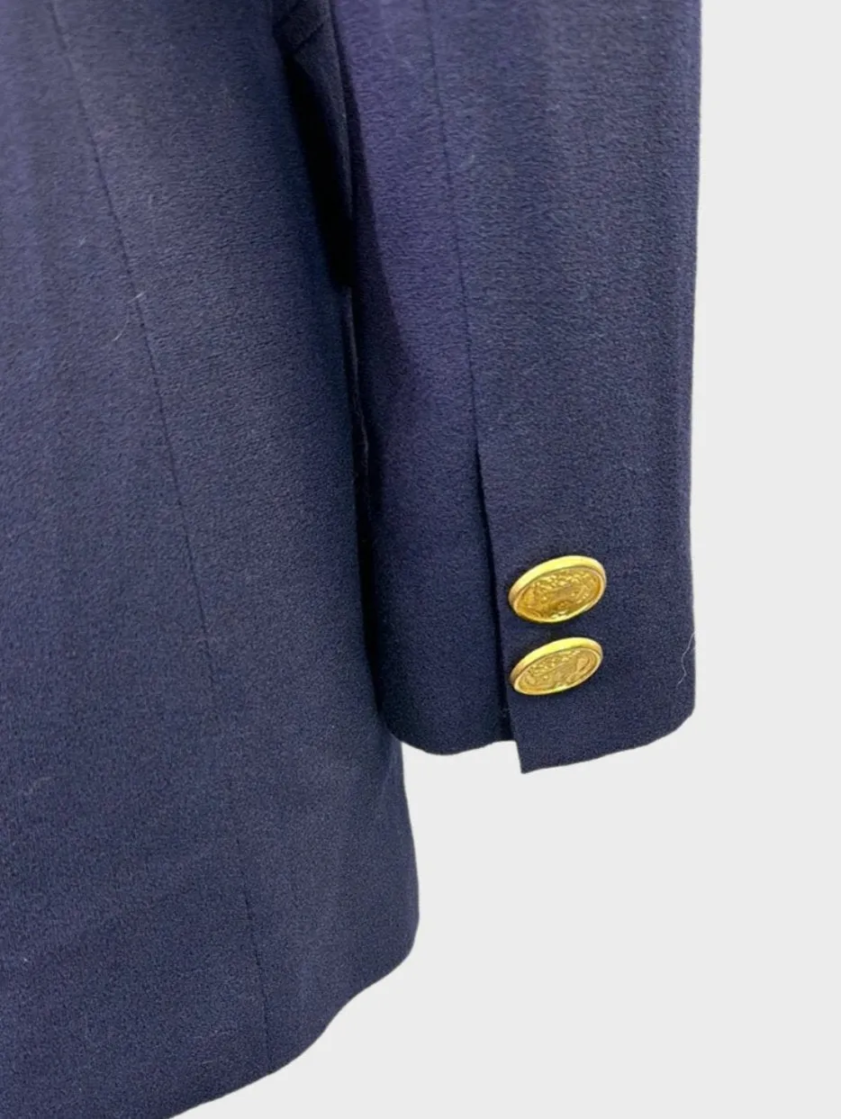 Carla Zampatti | jacket | size 8 | double breasted | 100% wool | made in Australia 🇦🇺