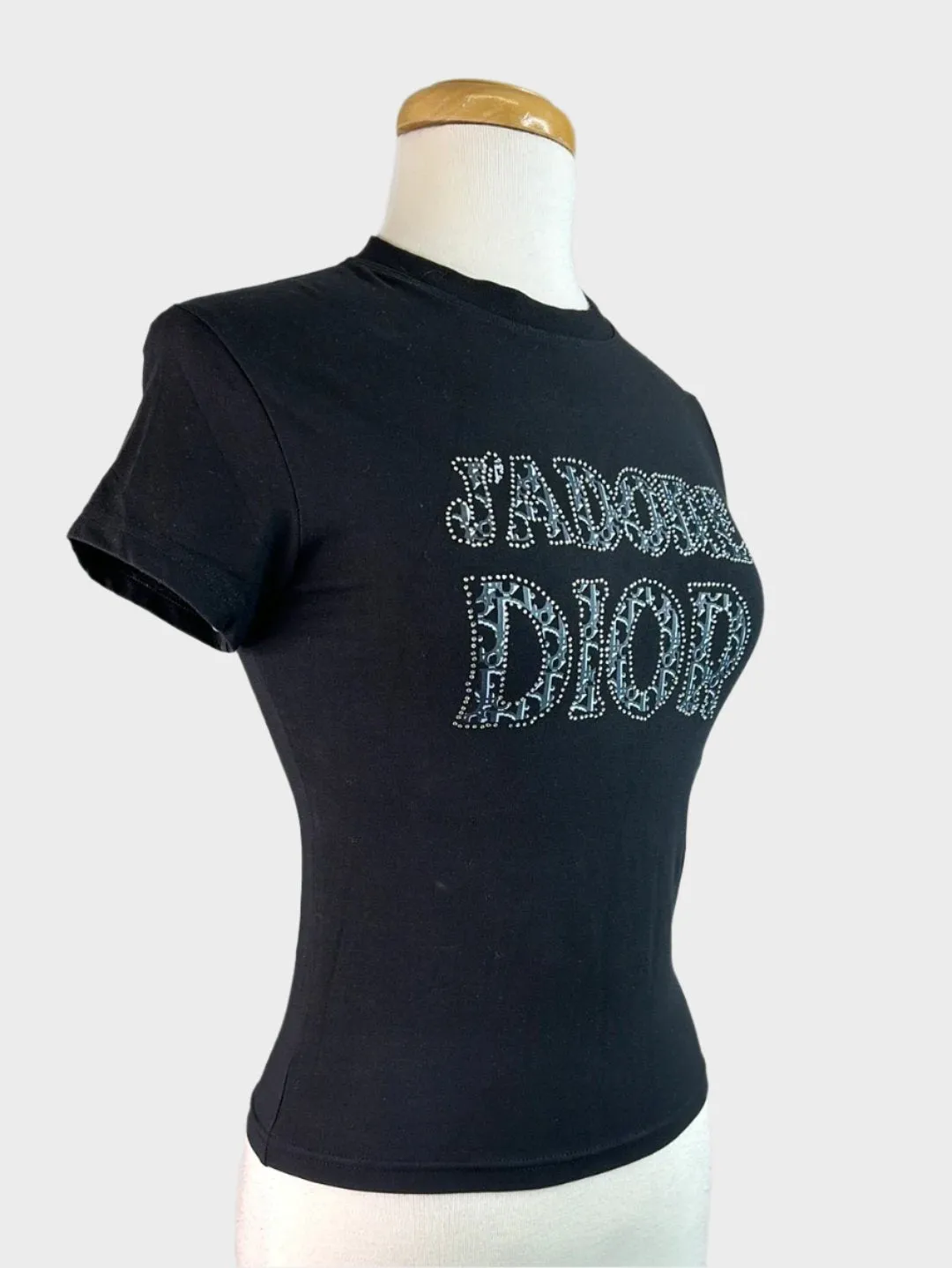 Christian Dior | Paris | top | size 8 | cap sleeve | 100% cotton