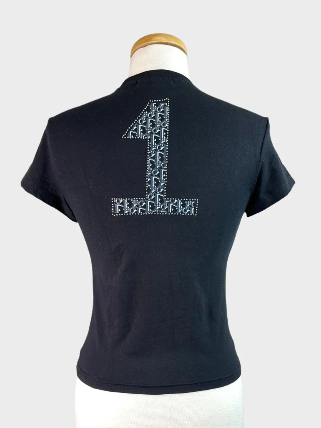 Christian Dior | Paris | top | size 8 | cap sleeve | 100% cotton