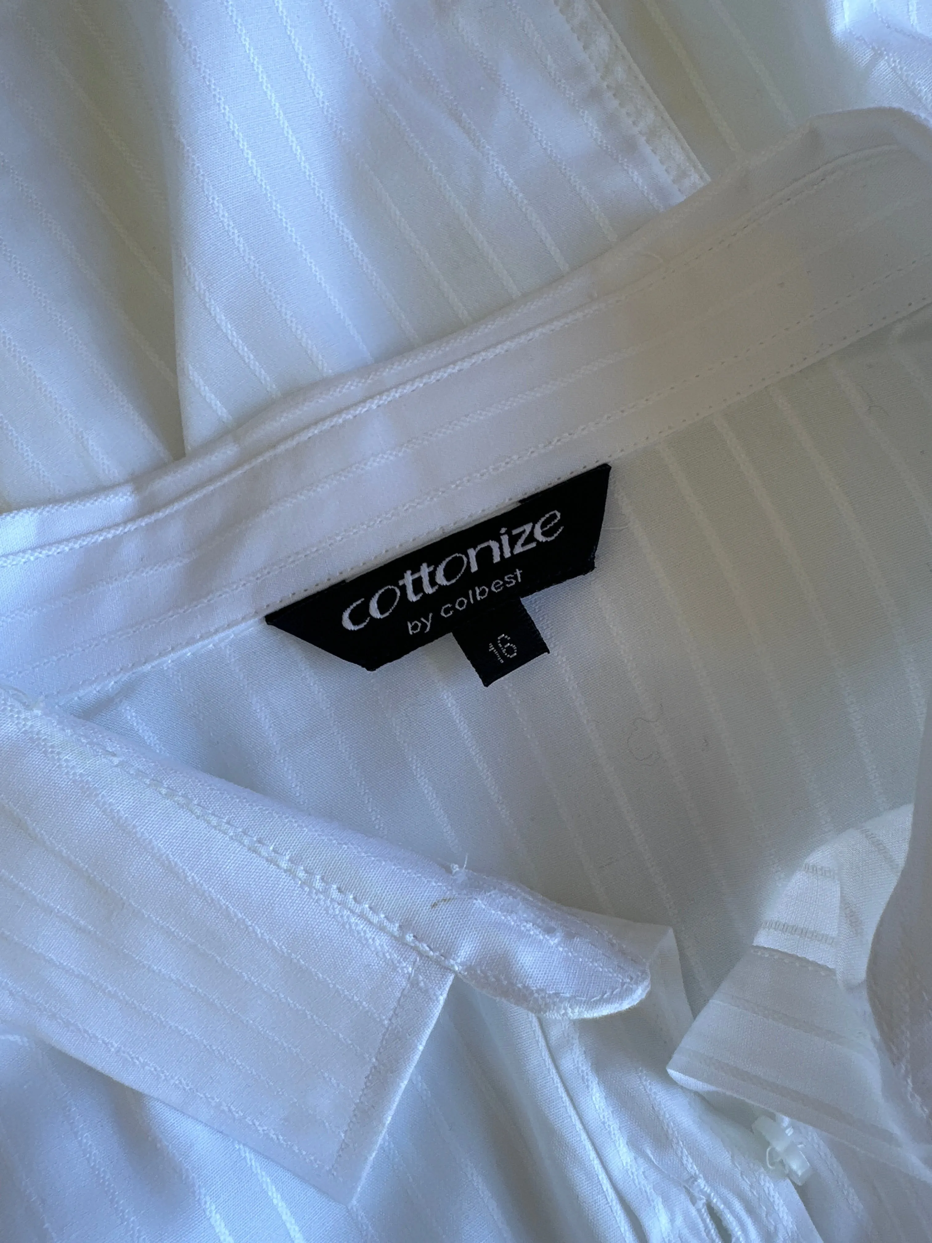 Colbest - Cottonize | shirt | size 16 | long sleeve | 100% cotton