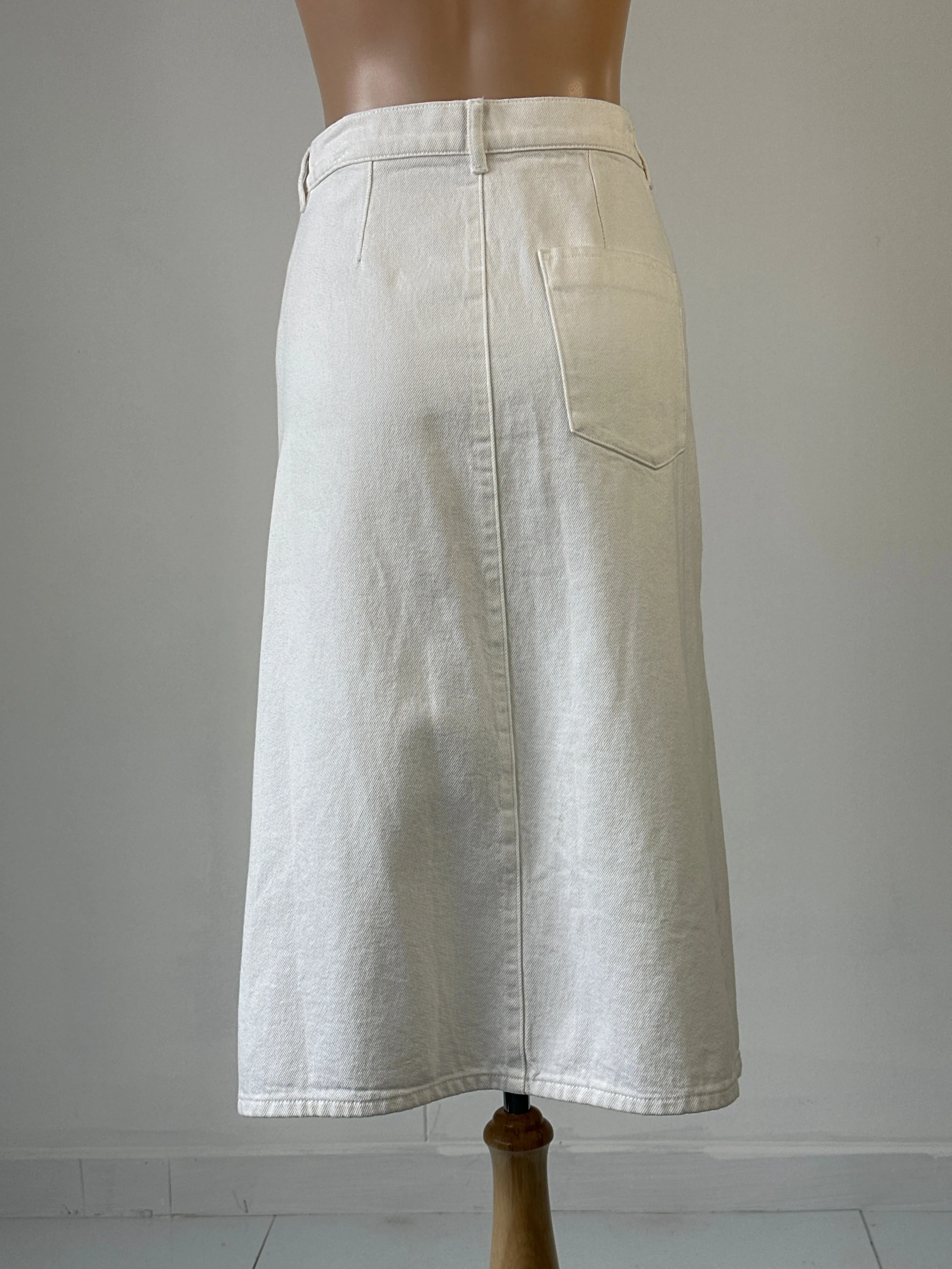 COS | skirt | size 8 | midi length | 100% cotton
