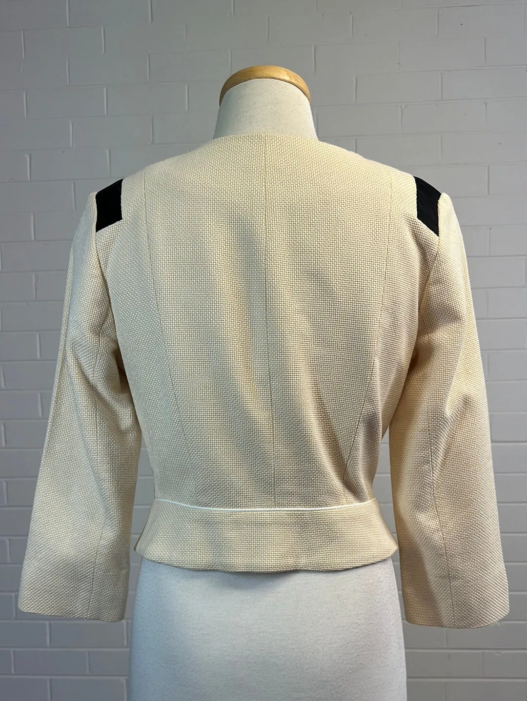 Cue | jacket | size 8 | zip front | made in Australia 🇦🇺