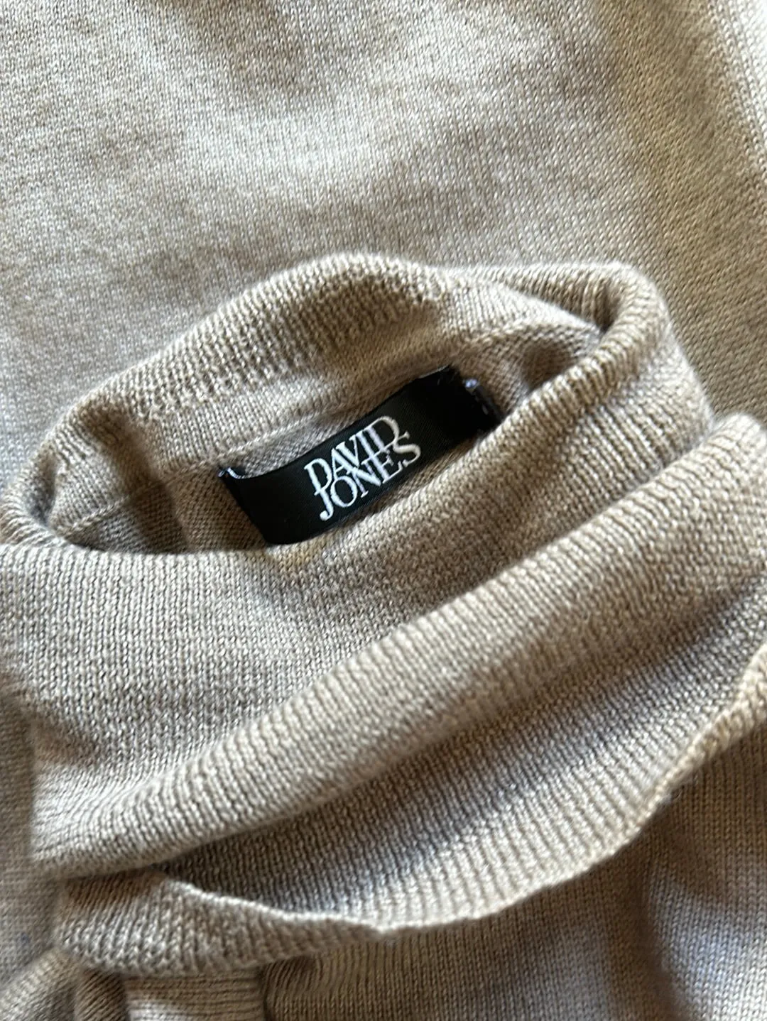 David Jones | sweater | size 10 | turtleneck | 100% wool
