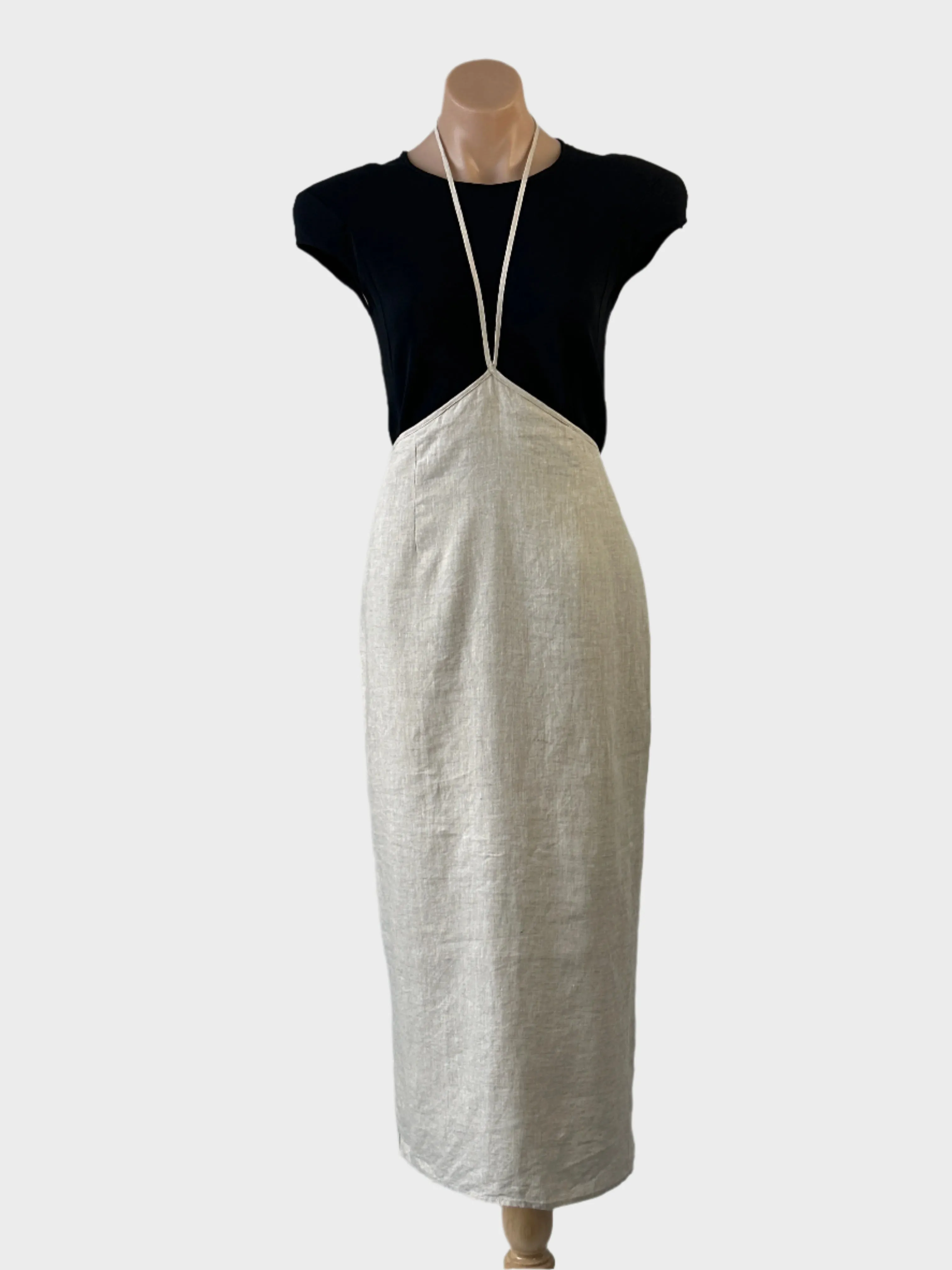 Dazie | skirt | size 12 | midi length | 100% linen