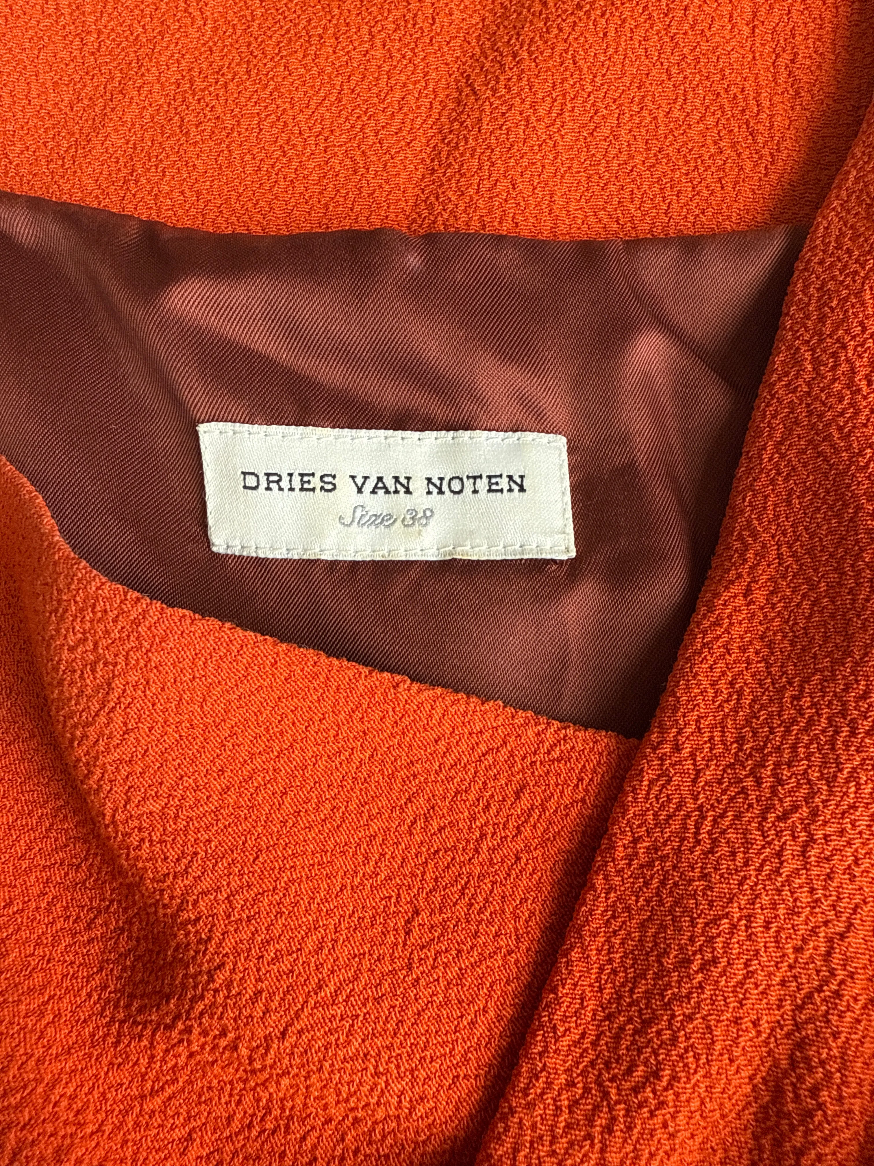DRIES VAN NOTEN | Belgium | top | size 10 | sleeveless | made in France