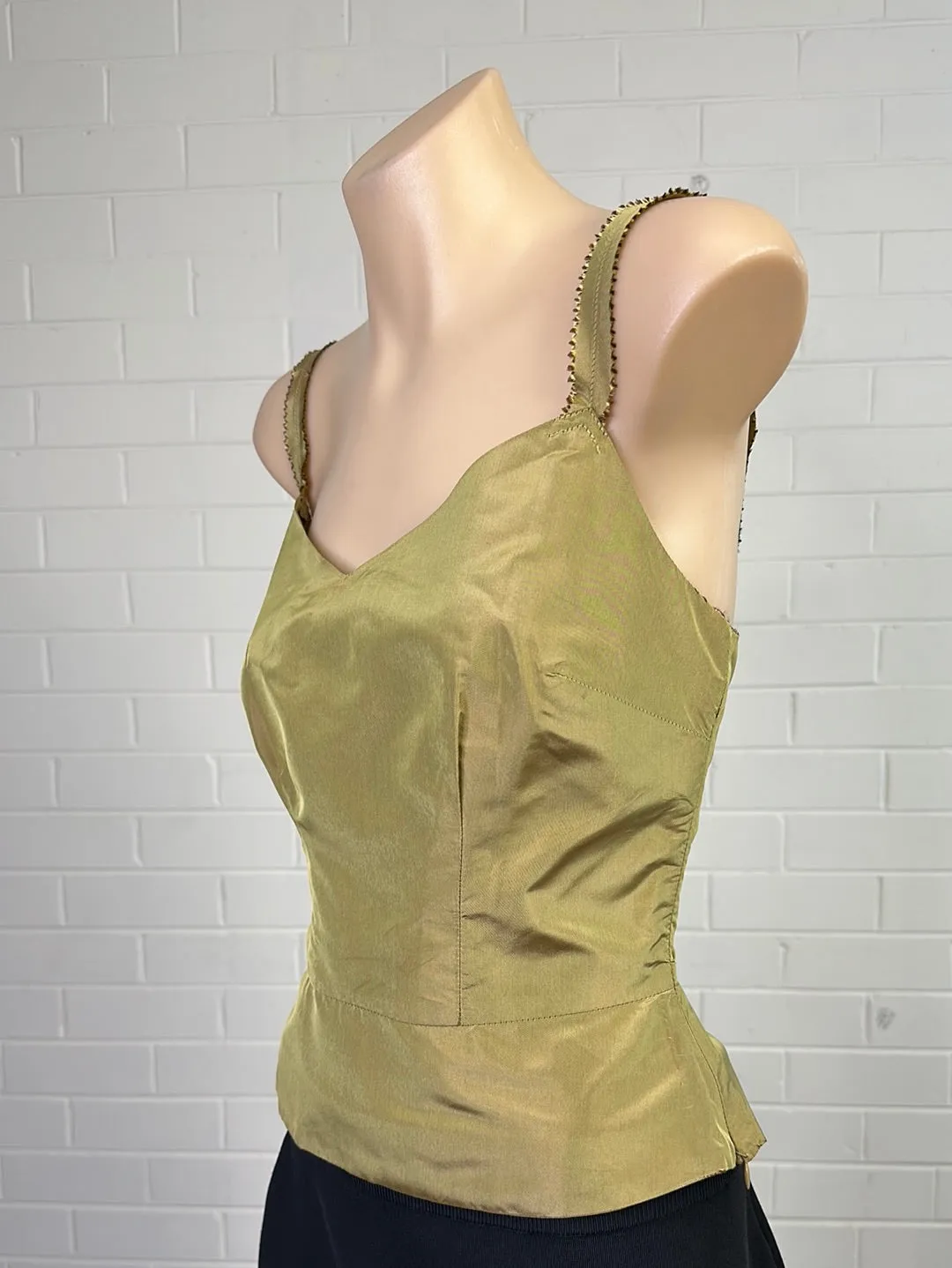 Easton Pearson | vintage 90's | top | size 8 | sleeveless | 100% silk | made in Australia 🇦🇺