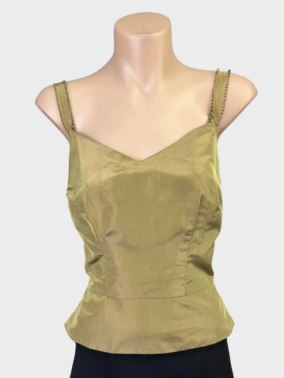 Easton Pearson | vintage 90's | top | size 8 | sleeveless | 100% silk | made in Australia 🇦🇺