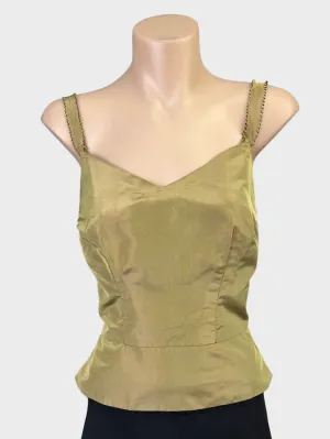 Easton Pearson | vintage 90's | top | size 8 | sleeveless | 100% silk | made in Australia 🇦🇺