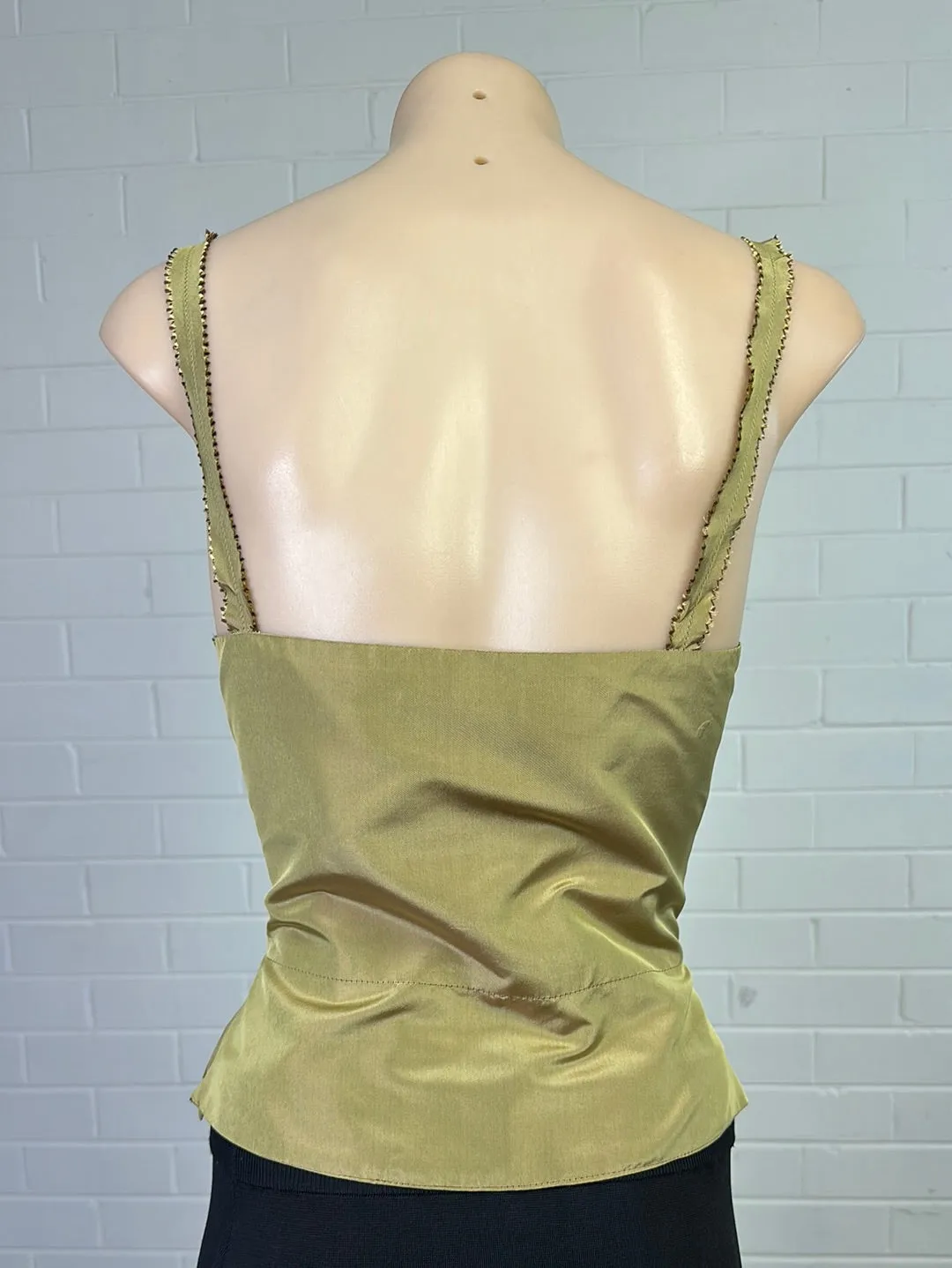 Easton Pearson | vintage 90's | top | size 8 | sleeveless | 100% silk | made in Australia 🇦🇺