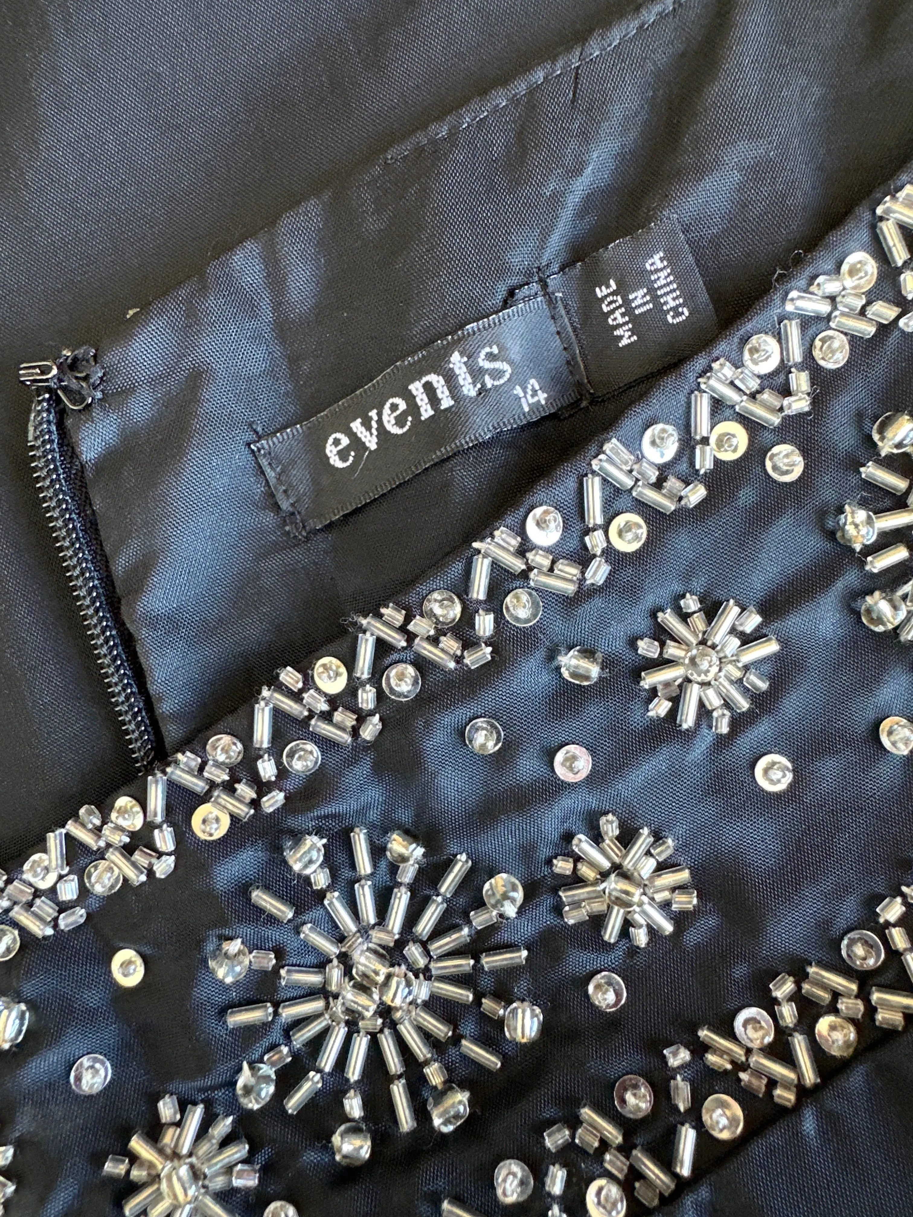 Events | vintage 90's | skirt | size 14 | maxi length