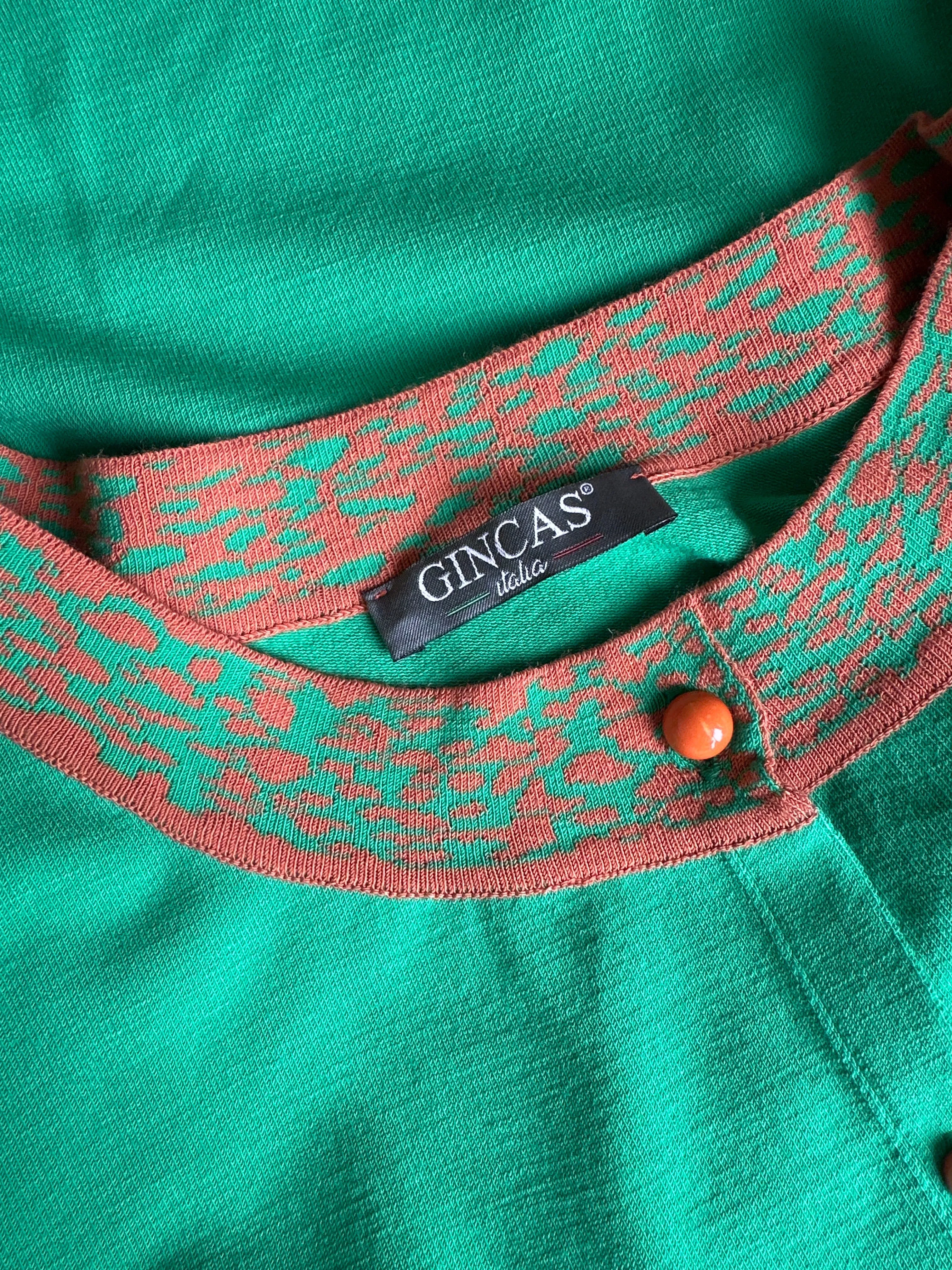 GINCAS - ITALIA | Italy | cardigan | size 14 | long sleeve | made in Italy