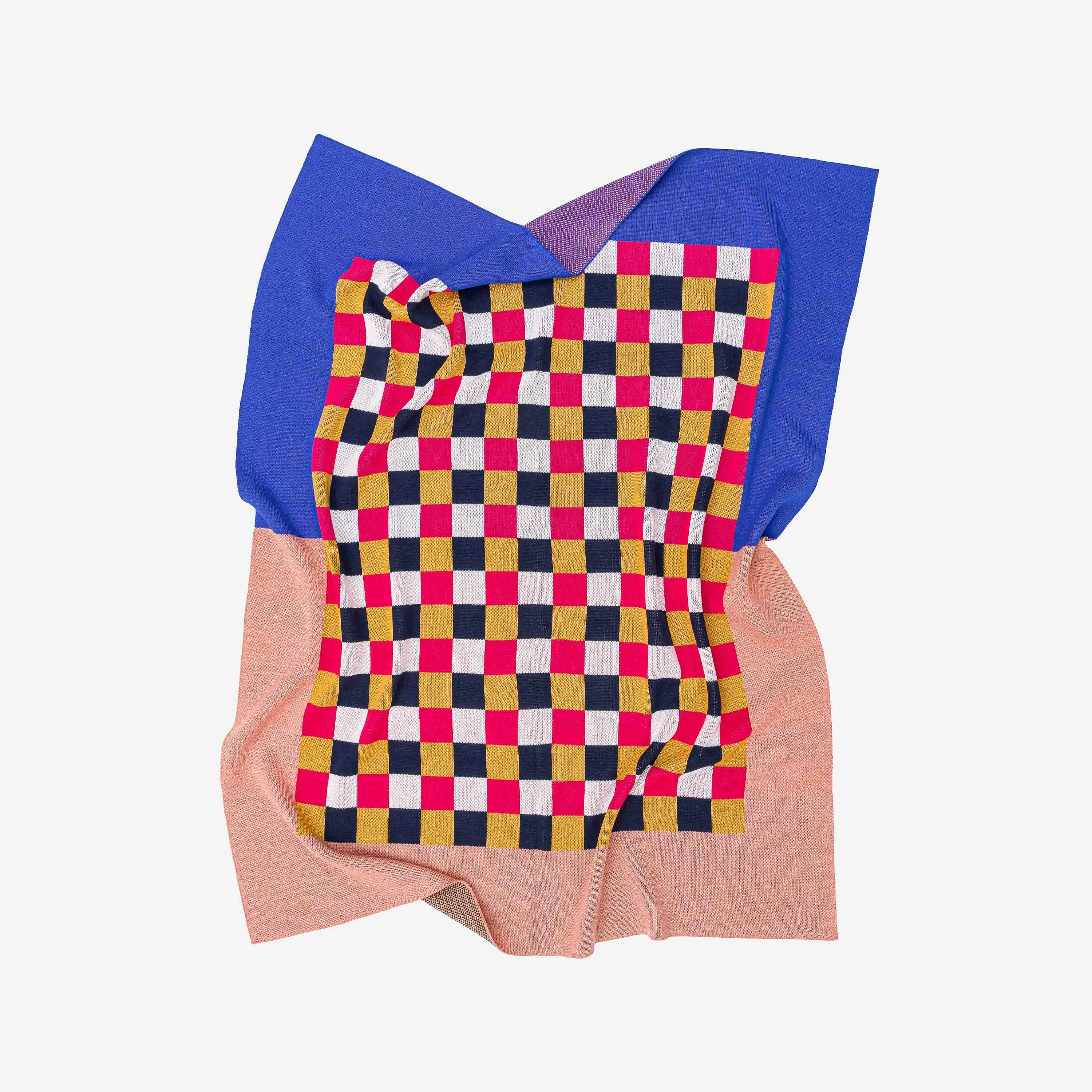 Gingham Checkerboard Throw