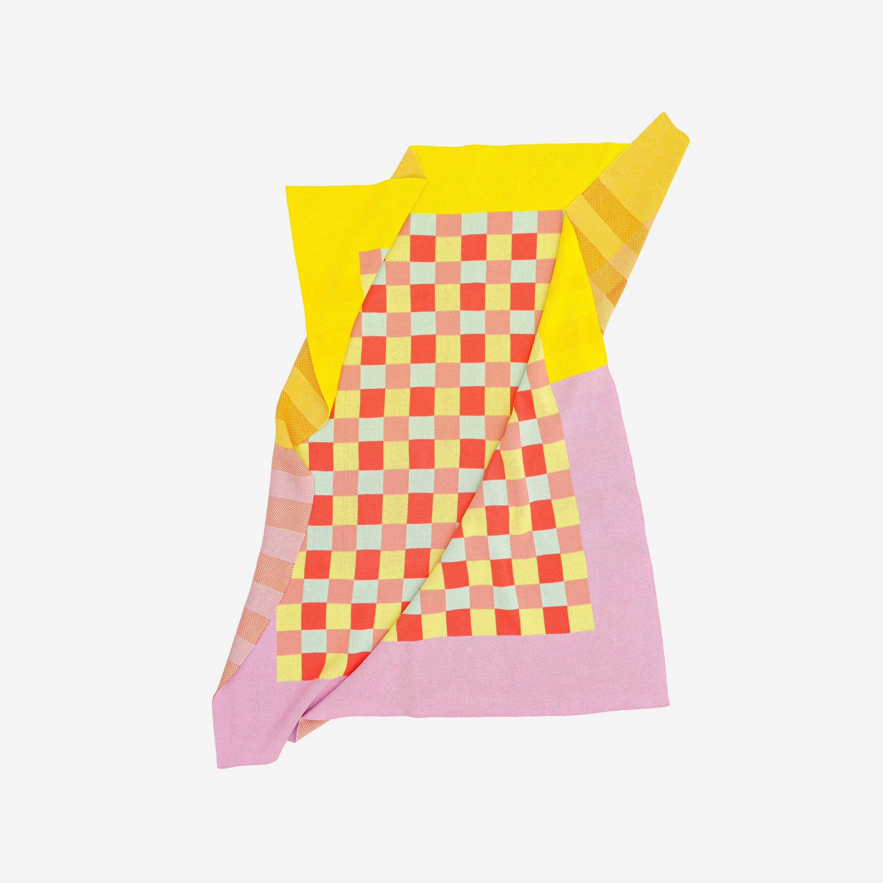 Gingham Checkerboard Throw