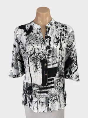 Hammock & Vine | shirt | size 10 | three quarter sleeve