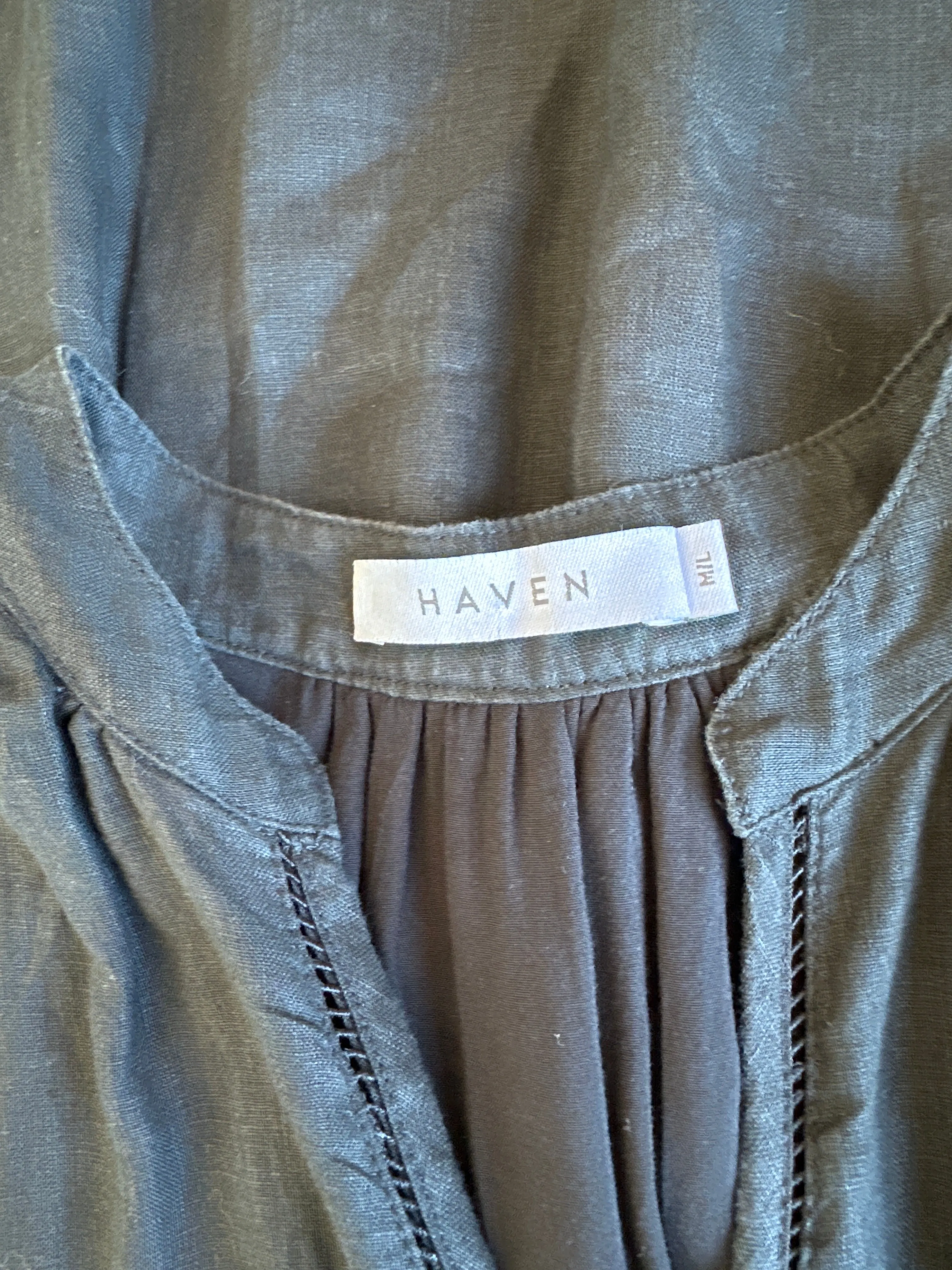 Haven | dress | size 16 | mini length | 100% linen