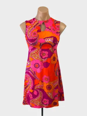 HAWAII NEI | Honolulu | vintage 70's | dress | size 8 | knee length