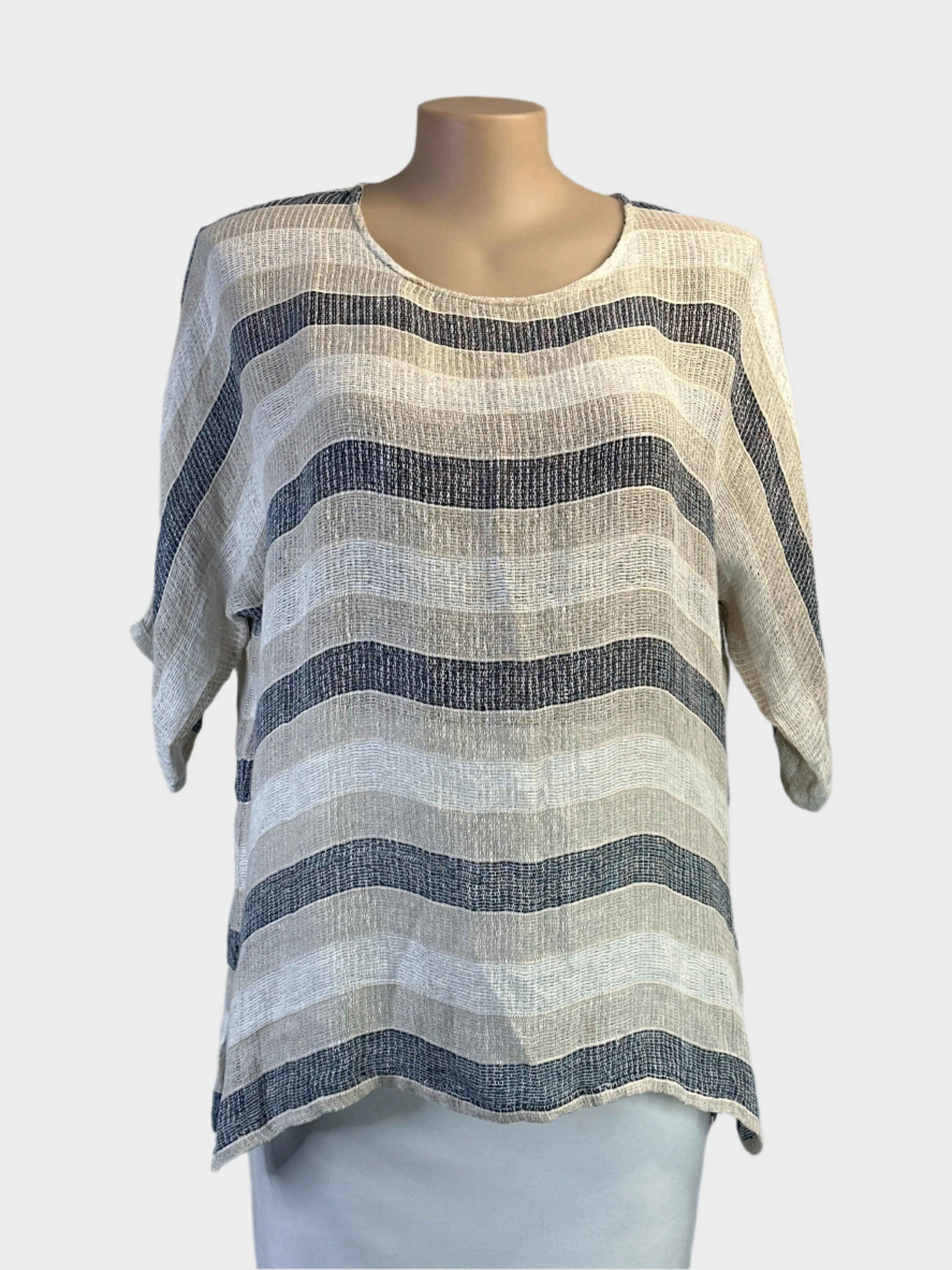 Imagine | top | one size | long sleeve | 100% linen