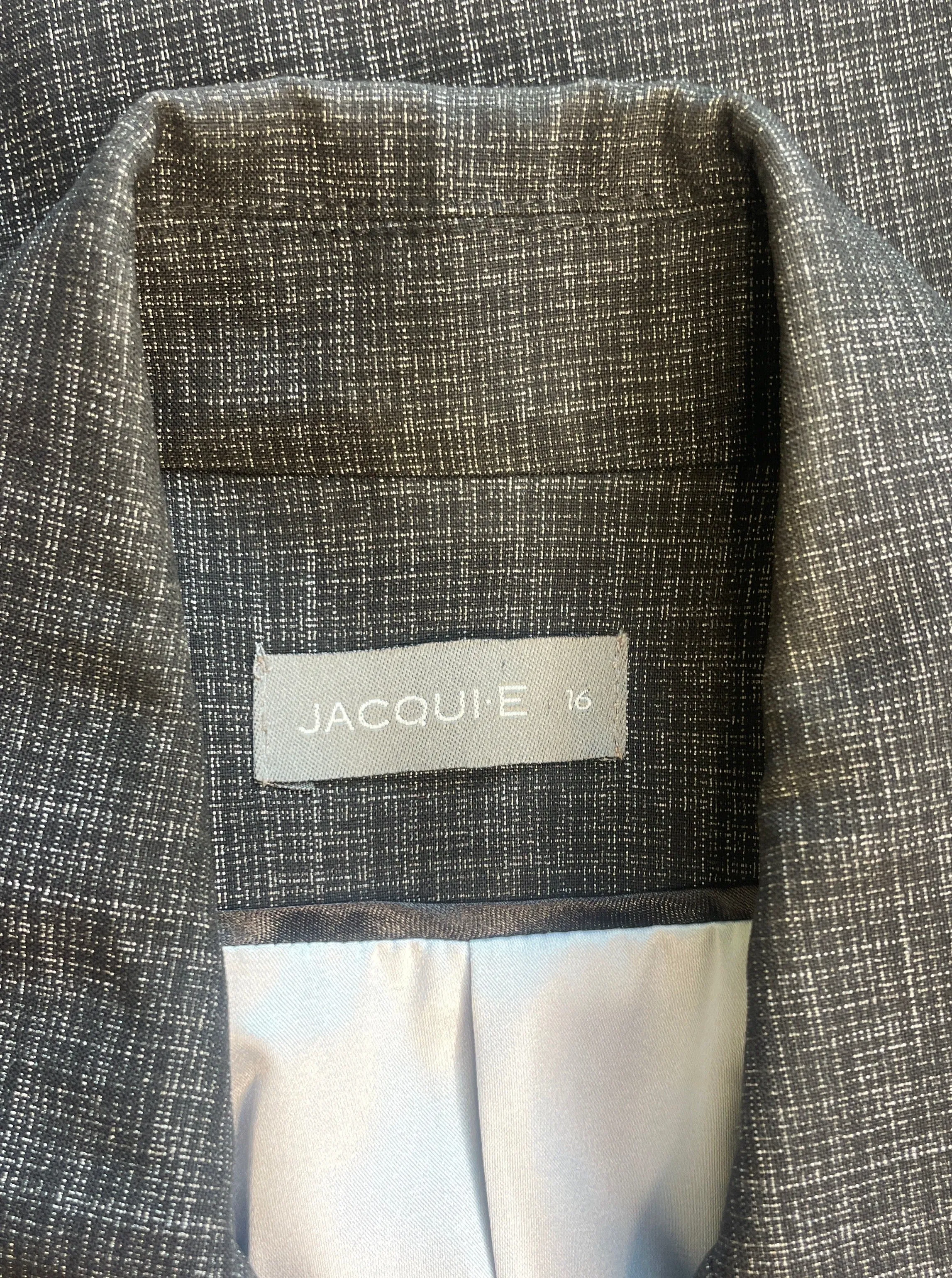 Jacqui E | jacket | size 16 | single breasted