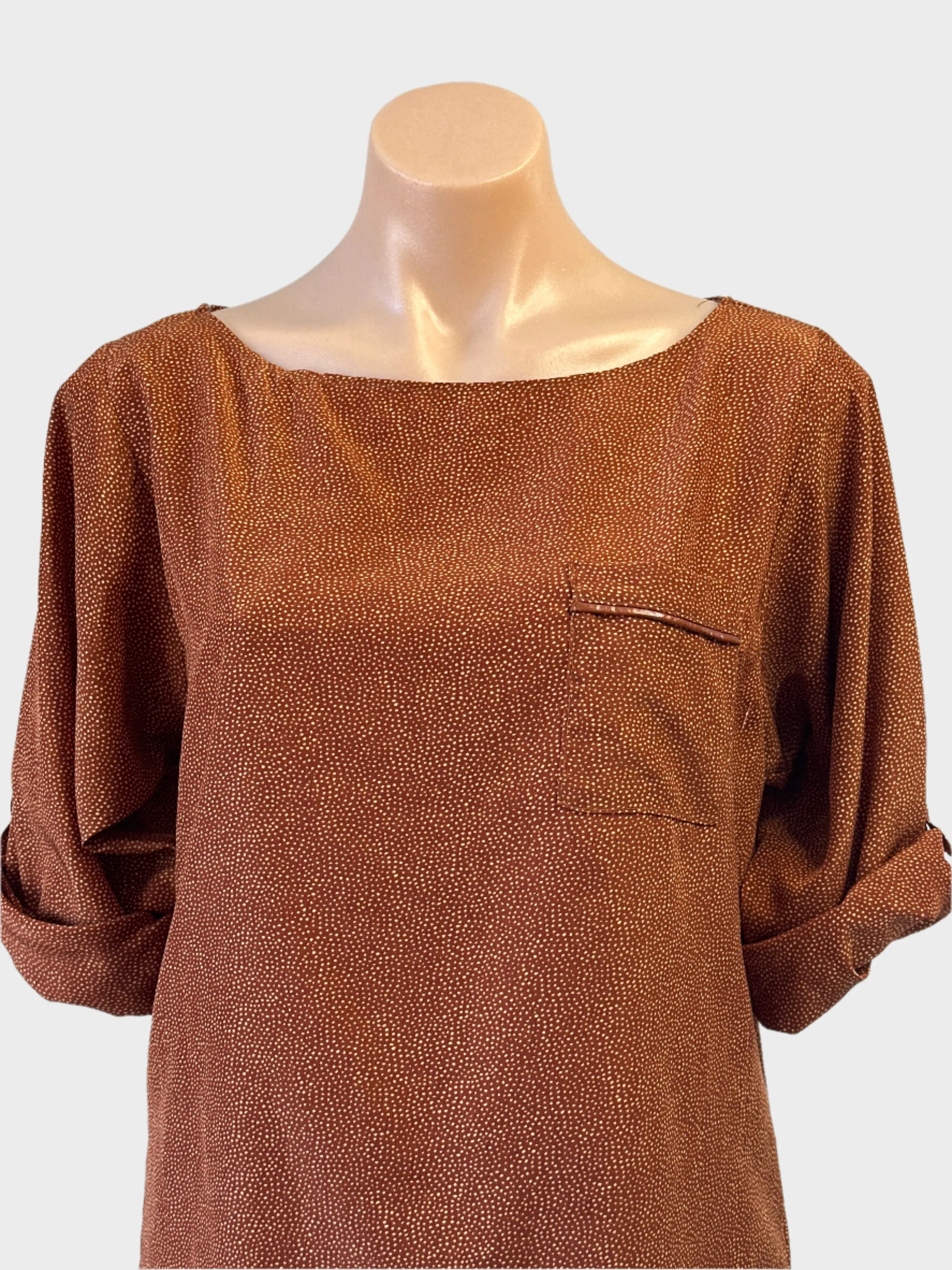 Jad | France | top | size 8 | elbow length sleeve | made in France