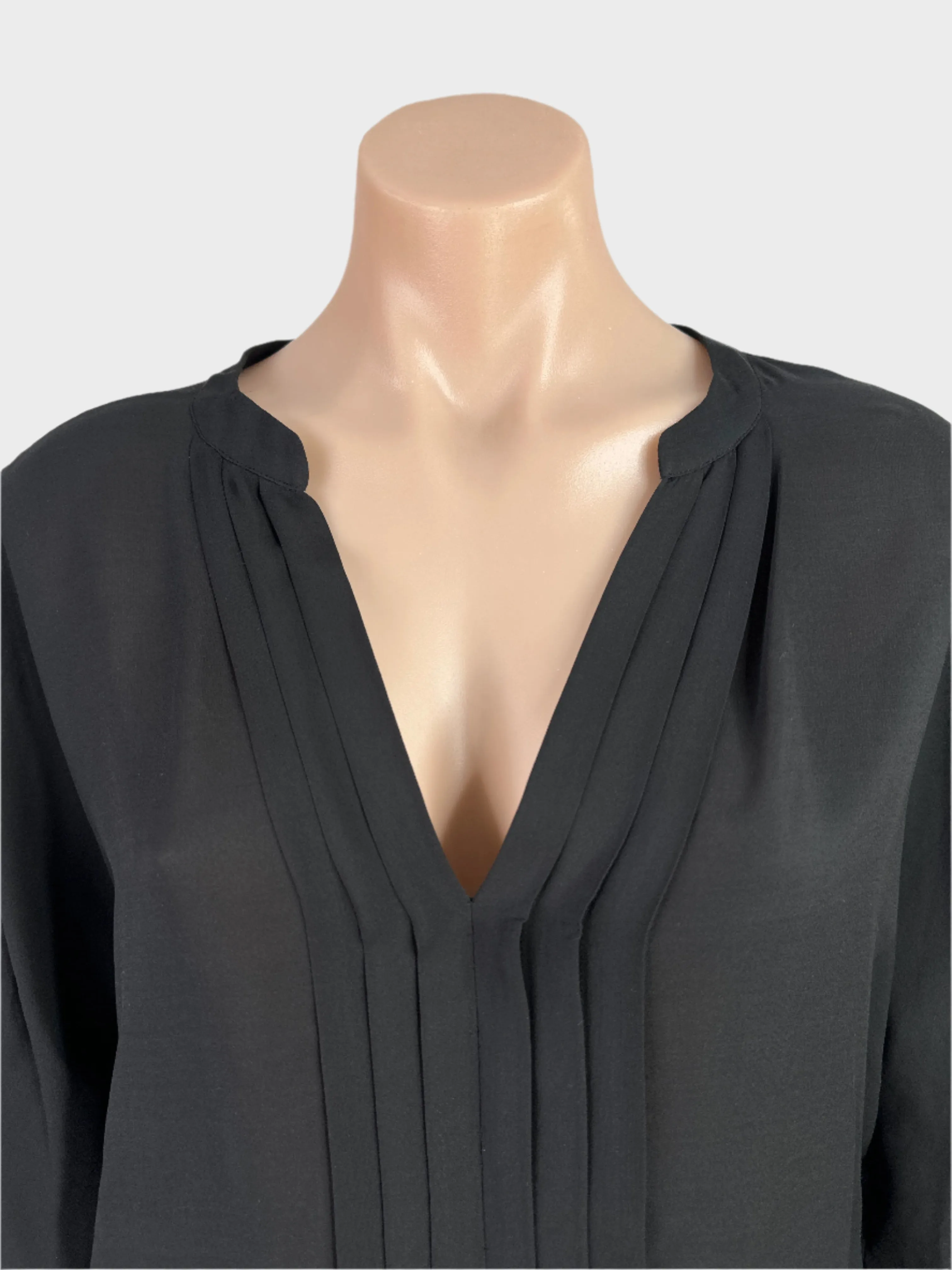 Joie | Los Angeles | top | size 12 | three quarter sleeve | 100% silk