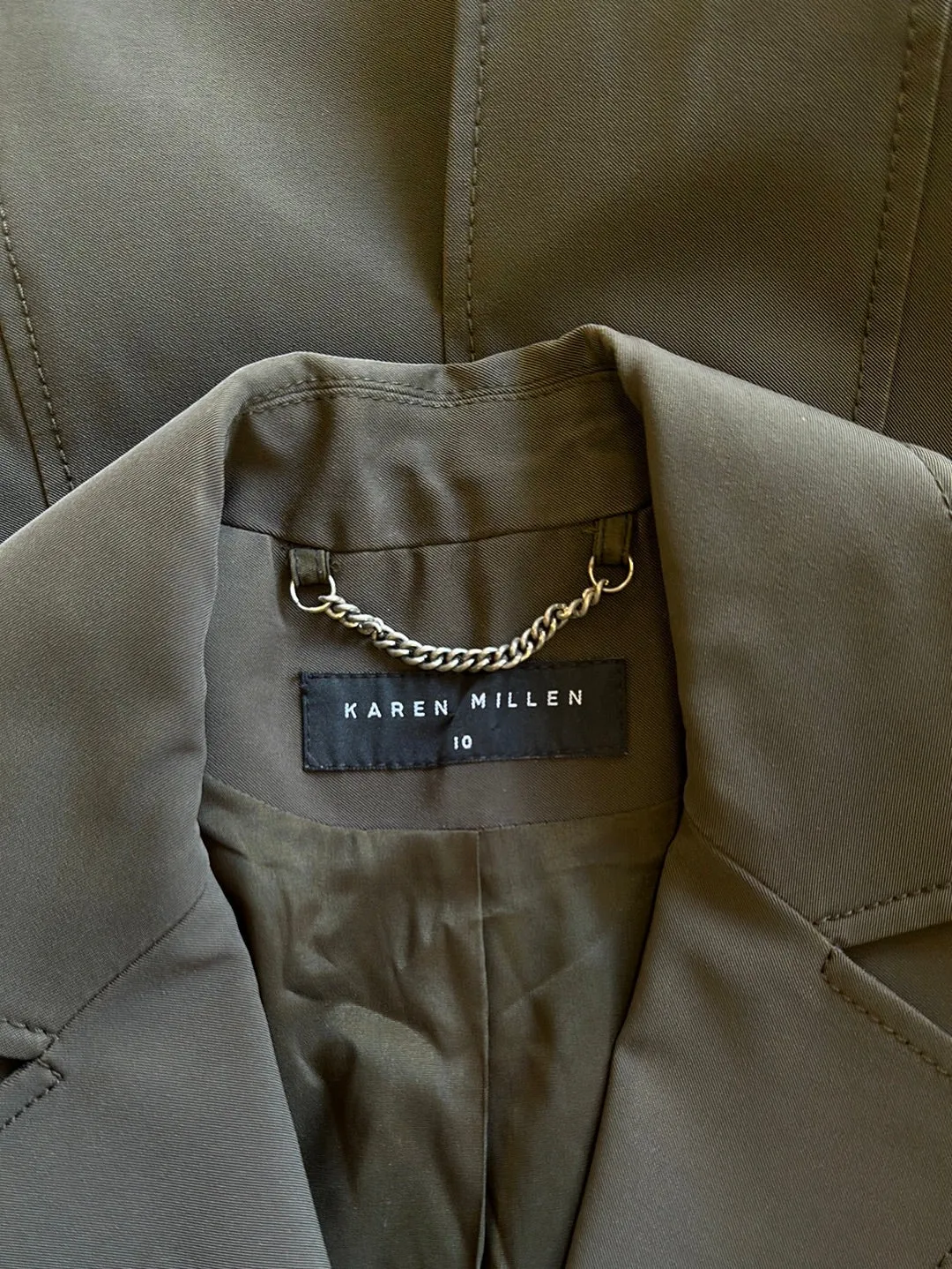 Karen Millen | UK | coat | size 10 | single breasted