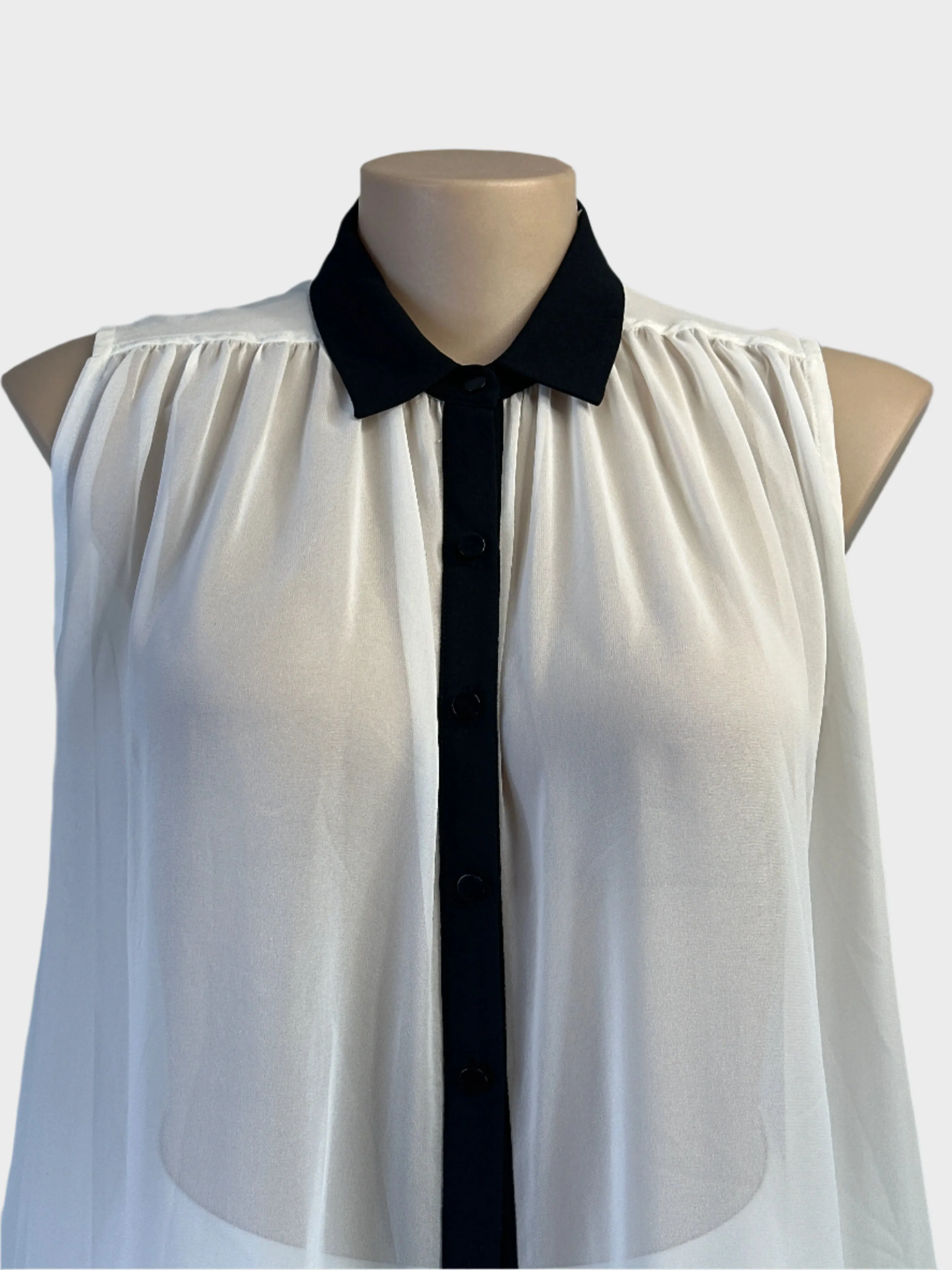 Living Doll | shirt | size 14 | sleeveless