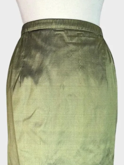 Maggie Shepherd | vintage 90's | skirt | size 12 | midi length | 100% silk | made in Australia 🇦🇺
