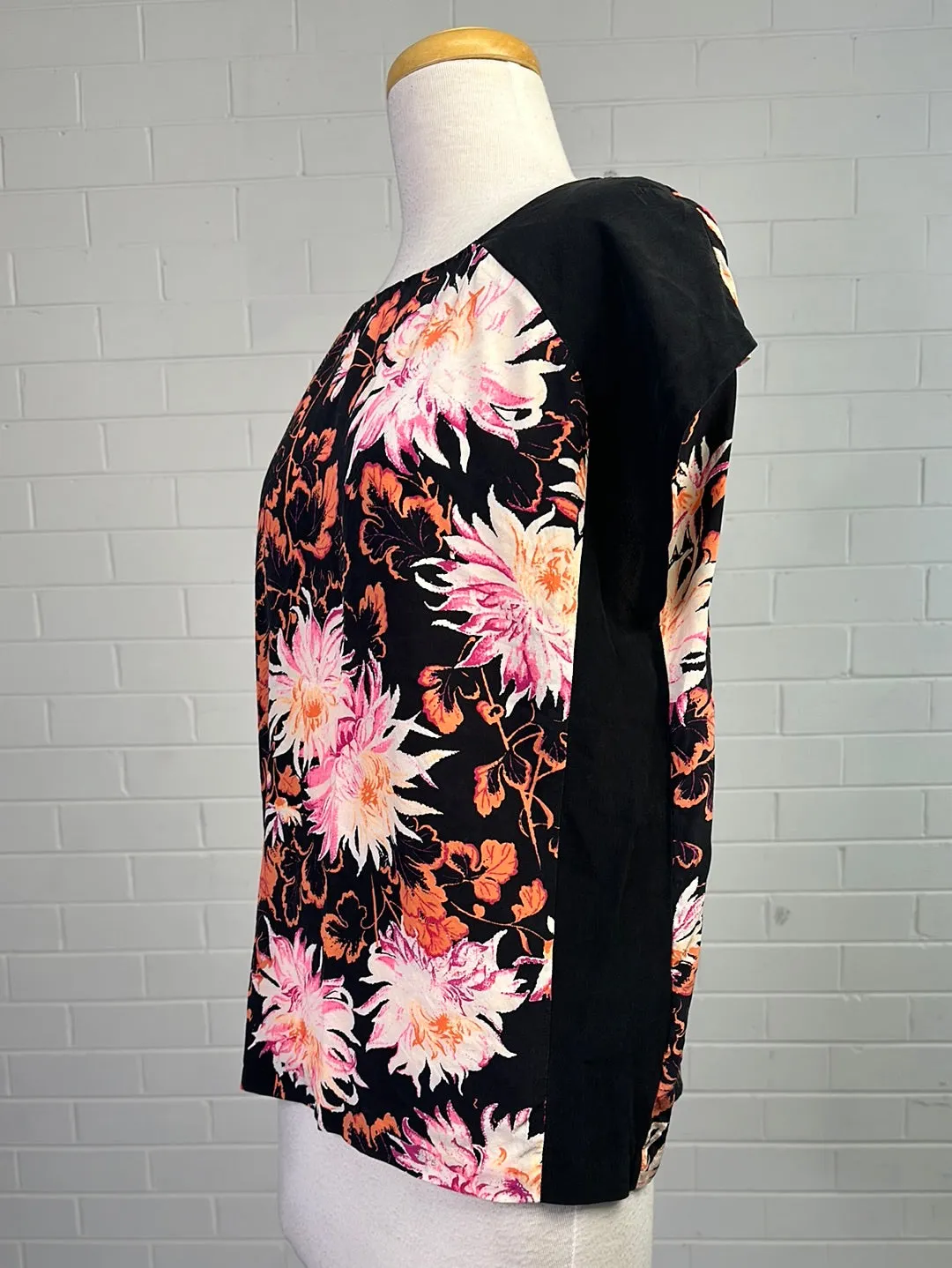 MARCS | top | size 10 | sleeveless | 100% silk