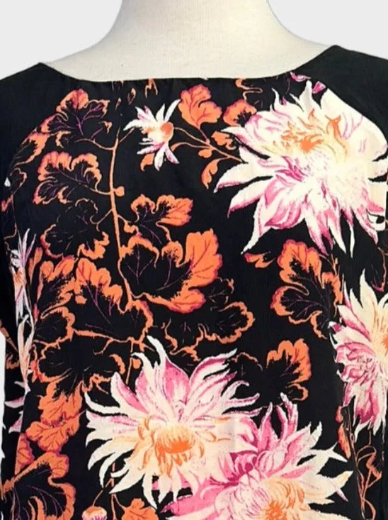 MARCS | top | size 10 | sleeveless | 100% silk