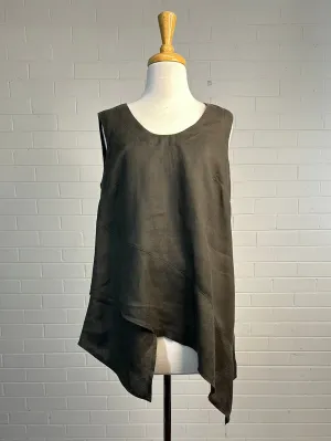 Meredith | top | size 10 | sleeveless | 100% linen