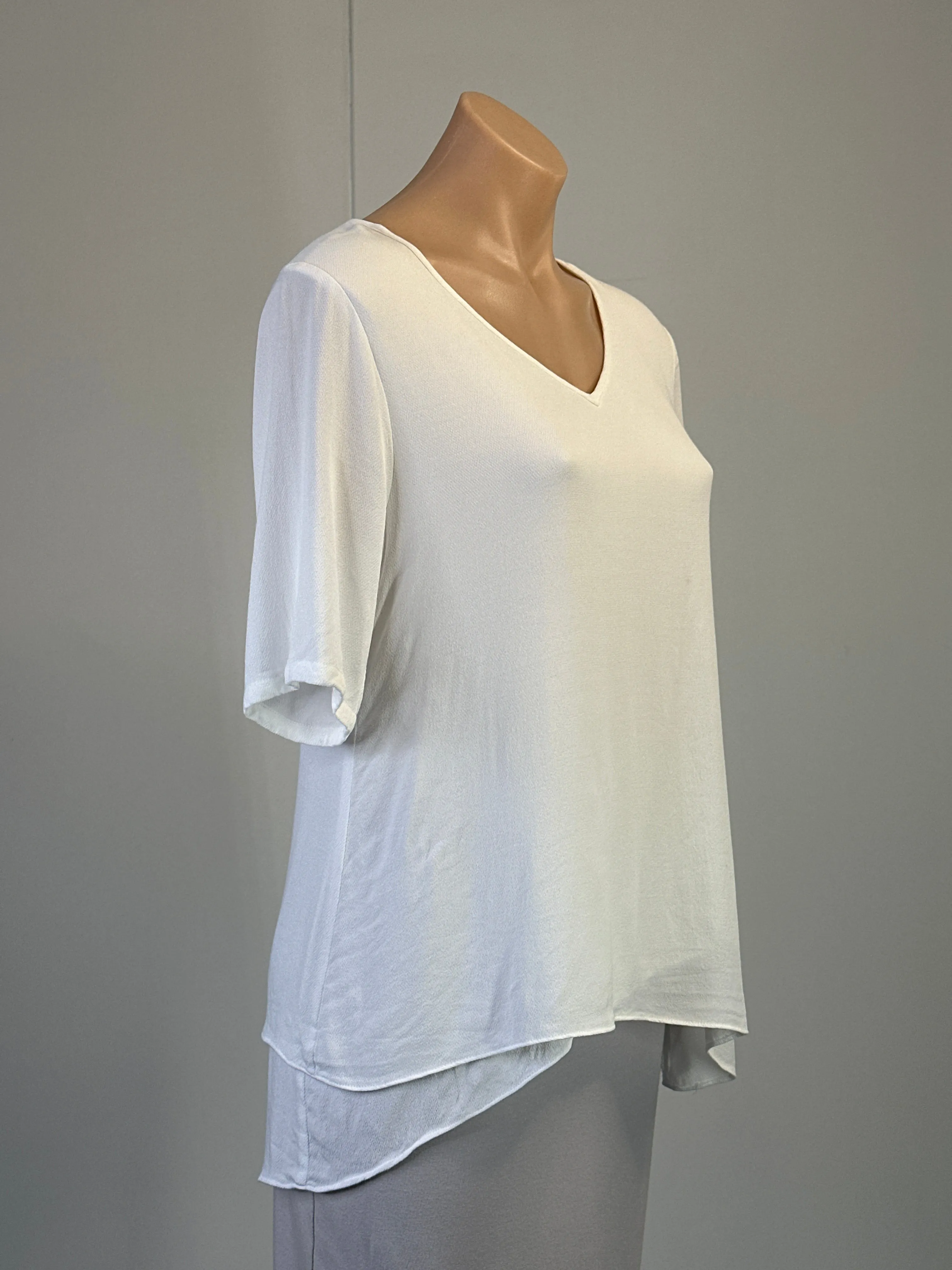 Metalicus | top | size 8 | short sleeve