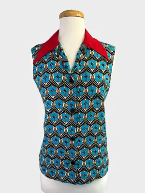 MUI MUI | shirt | size 12 | sleeveless | made in Italy