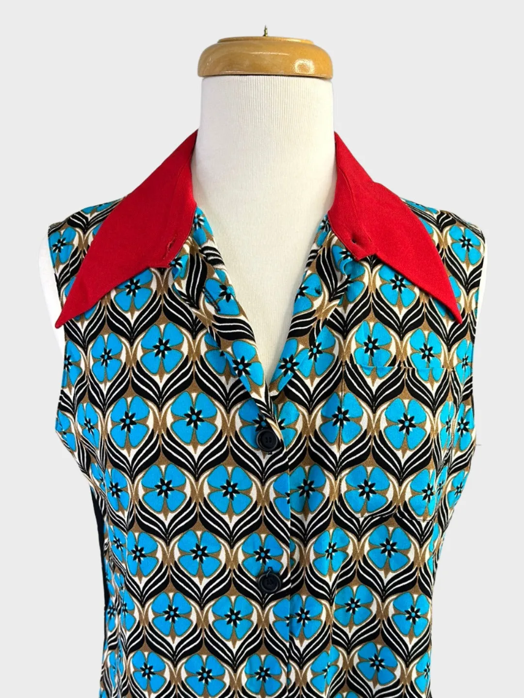 MUI MUI | shirt | size 12 | sleeveless | made in Italy