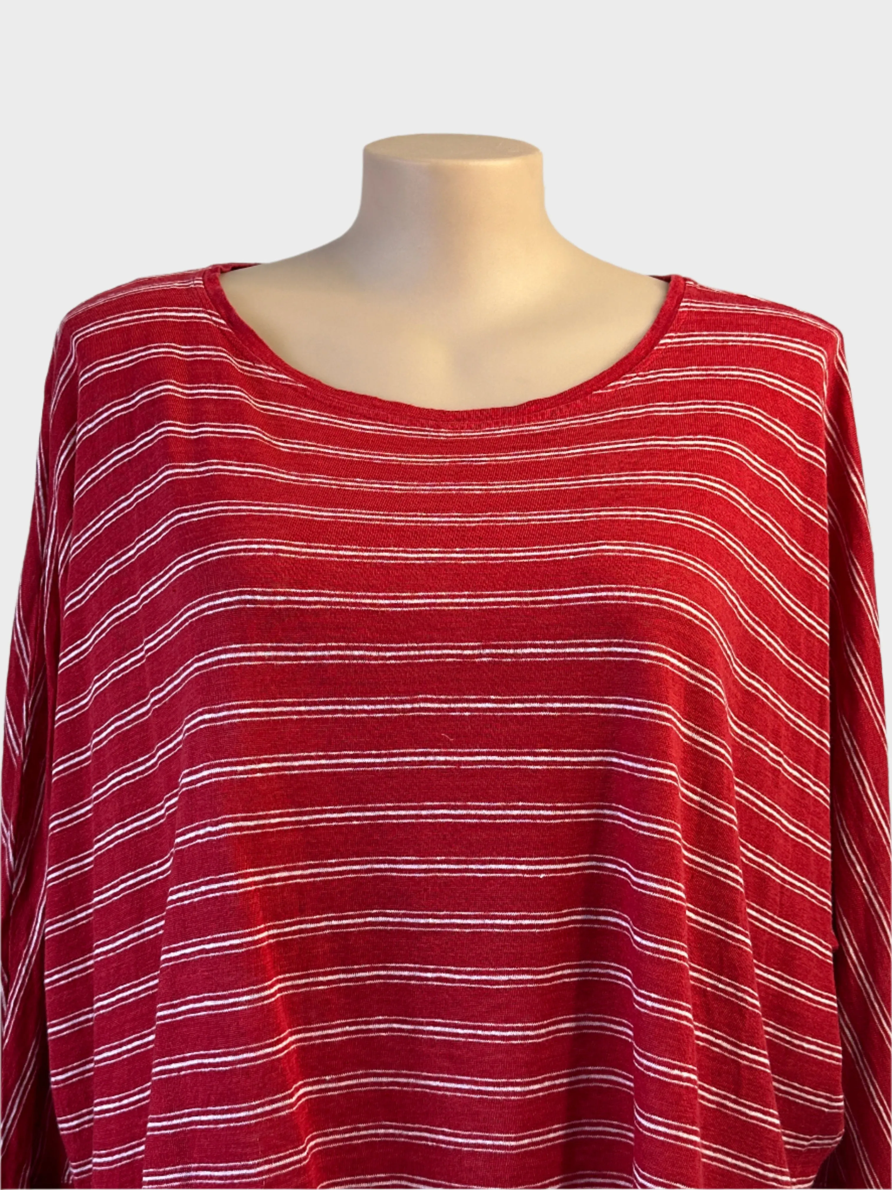 Piper | top | size 14 | long sleeve | 100% linen