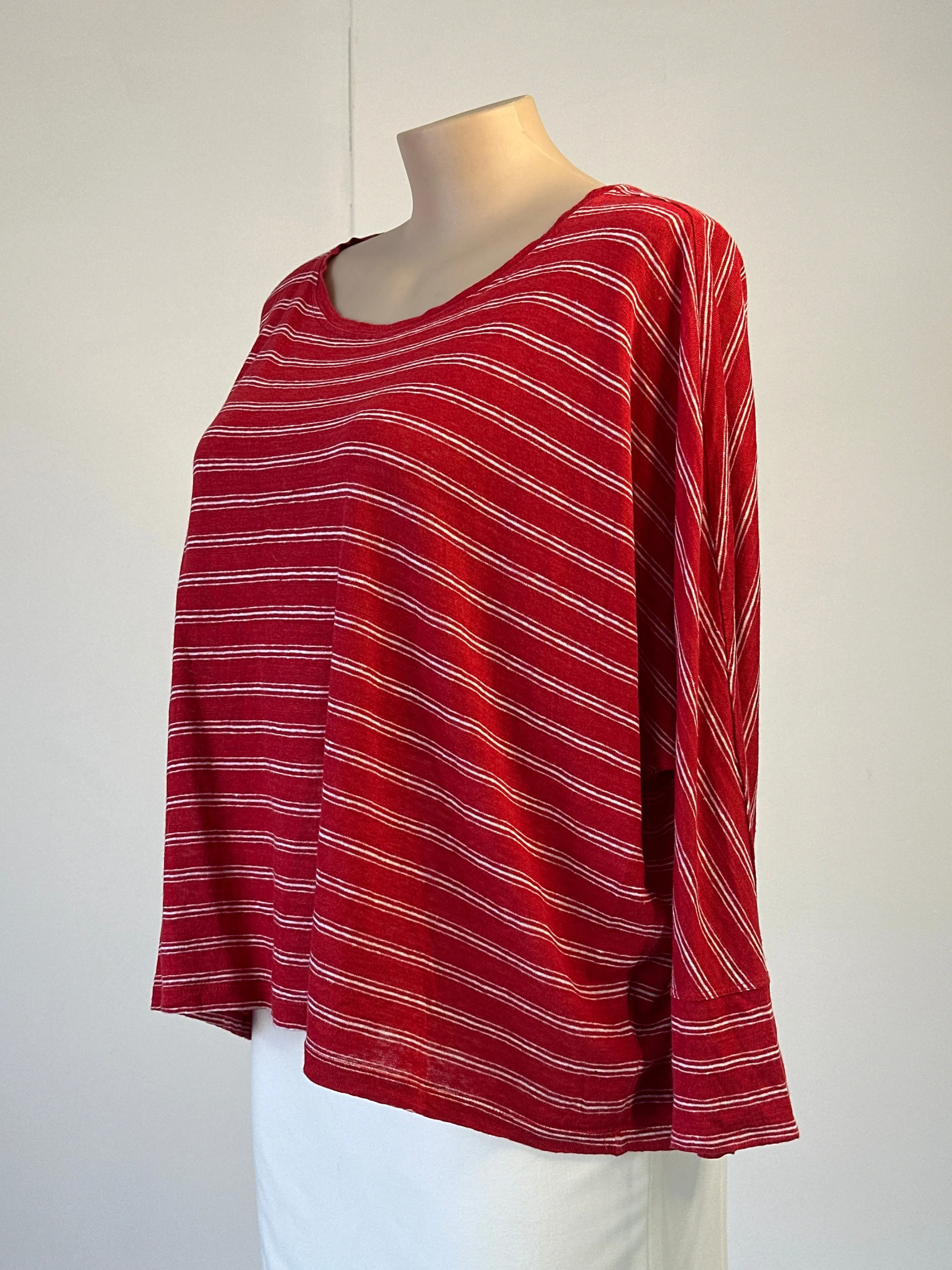 Piper | top | size 14 | long sleeve | 100% linen