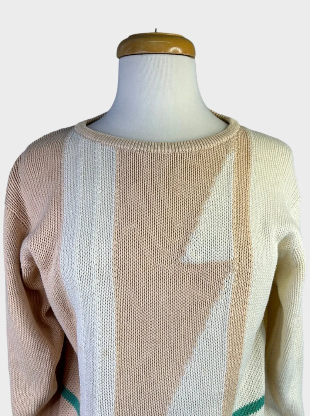 Pringle | Scotland | vintage 80's | sweater | size 12 | crew neck | 100% cotton | made in Scotland