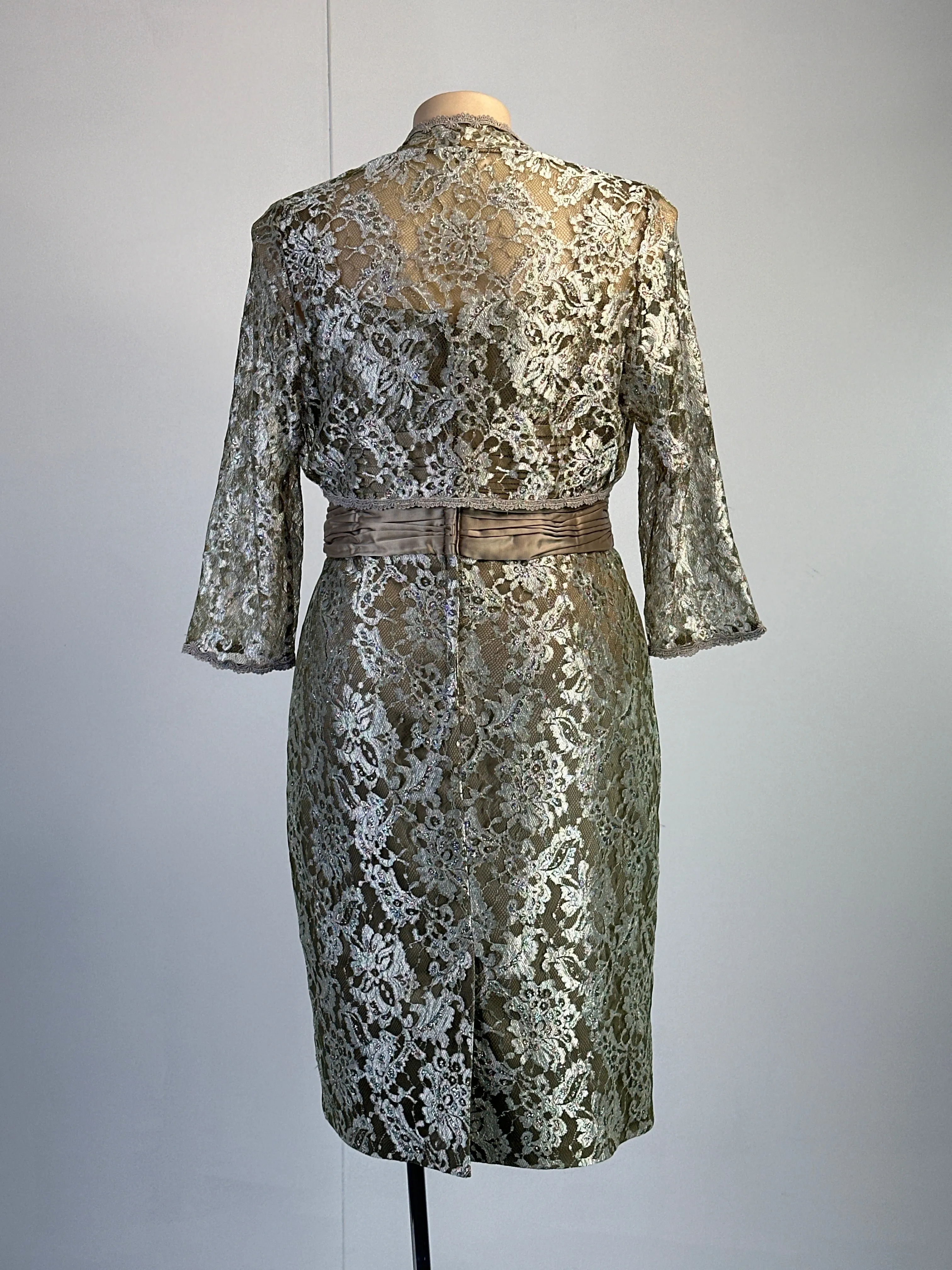 Queenspark | dress & jacket set | size 16 | knee length