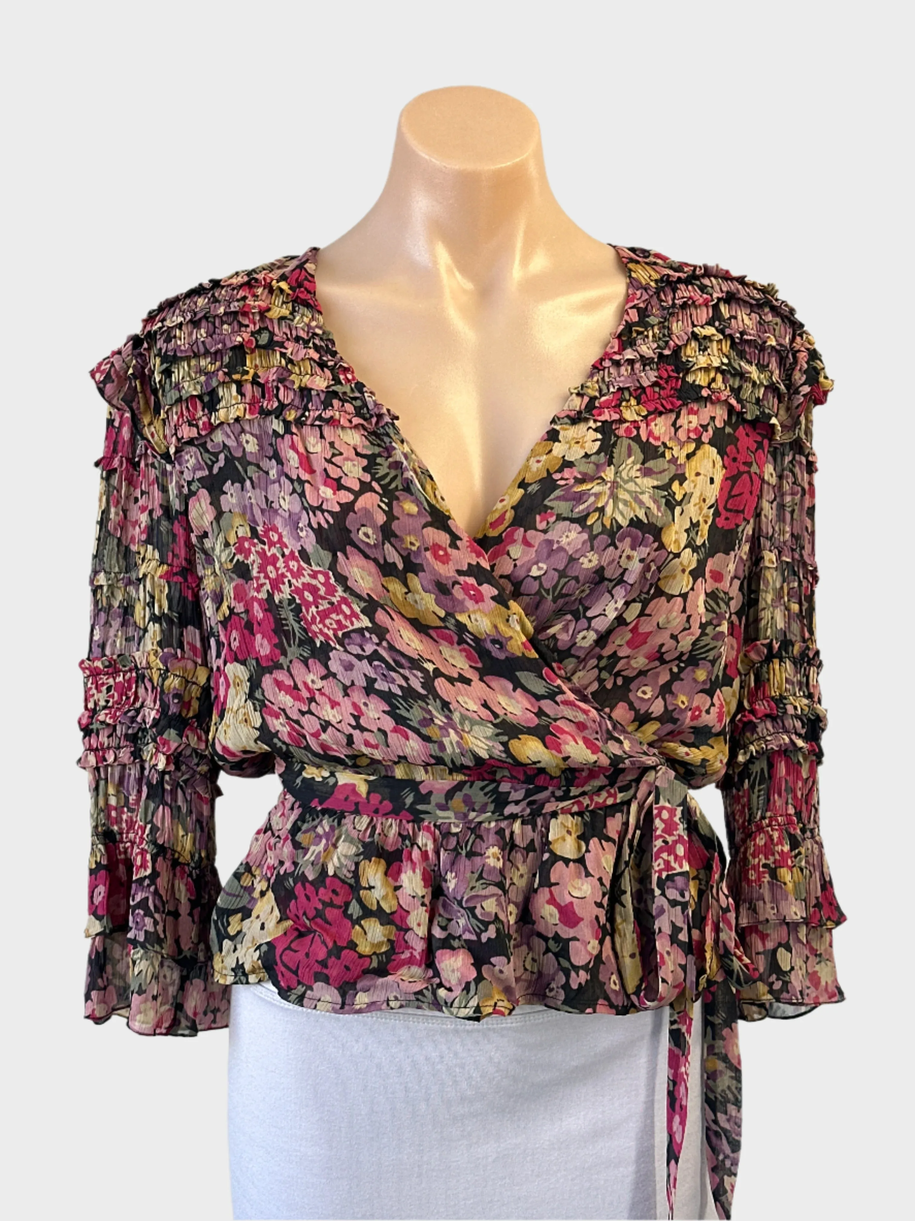 Ralph Lauren | New York | top | size 10 | three quarter sleeve