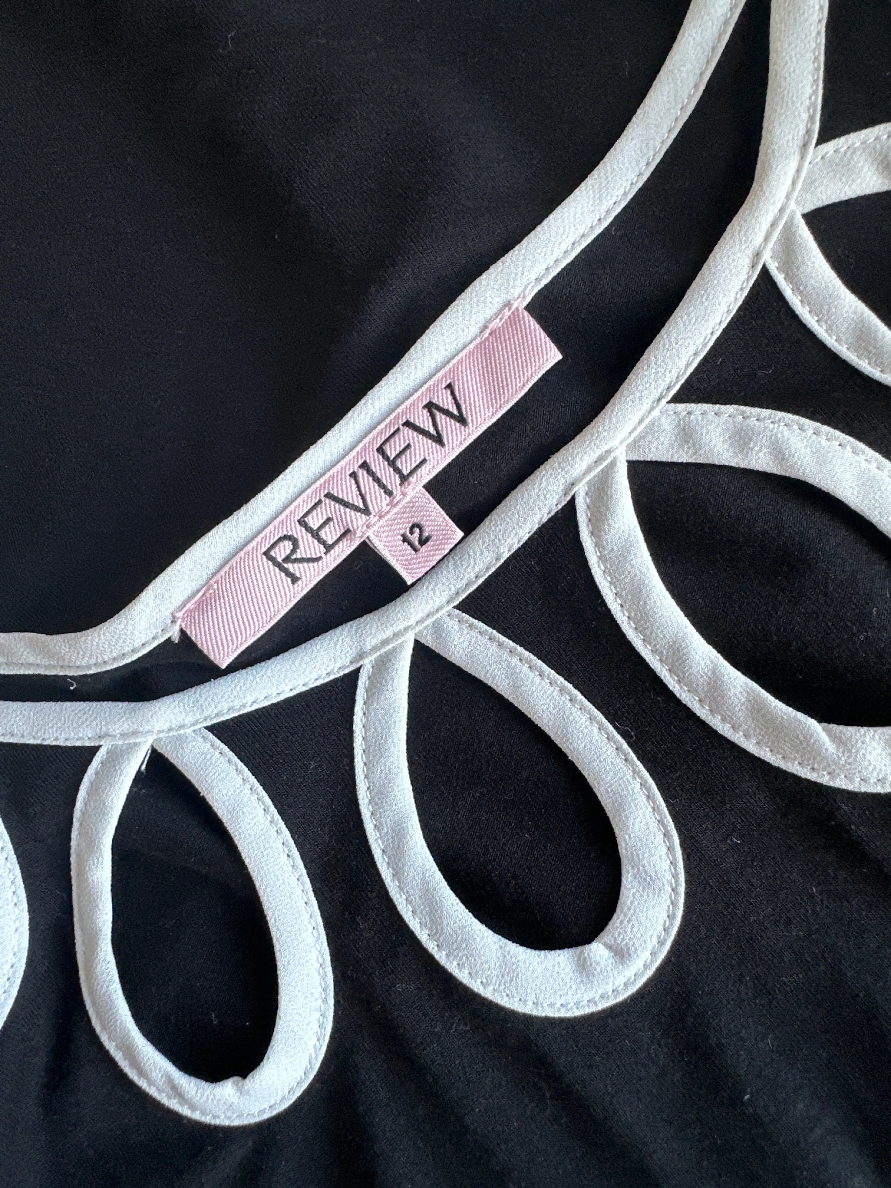 Review | top | size 12 | cap sleeve