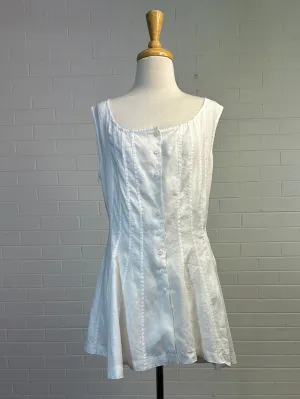 RUNDHOLZ | Germany | shirt | size 12 | knee length | 100% linen | new with tags